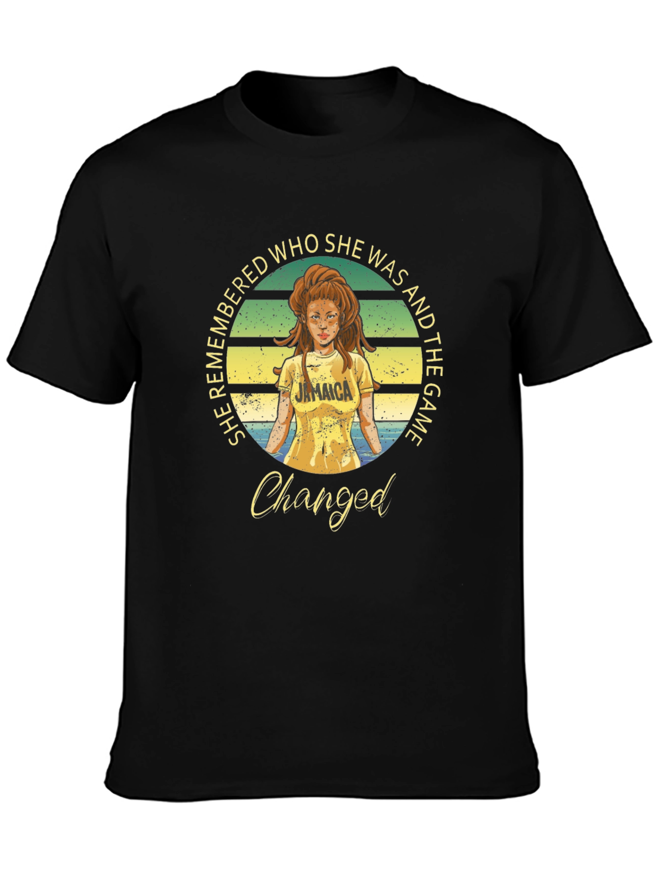She Remembered Jamaica T-Shirt