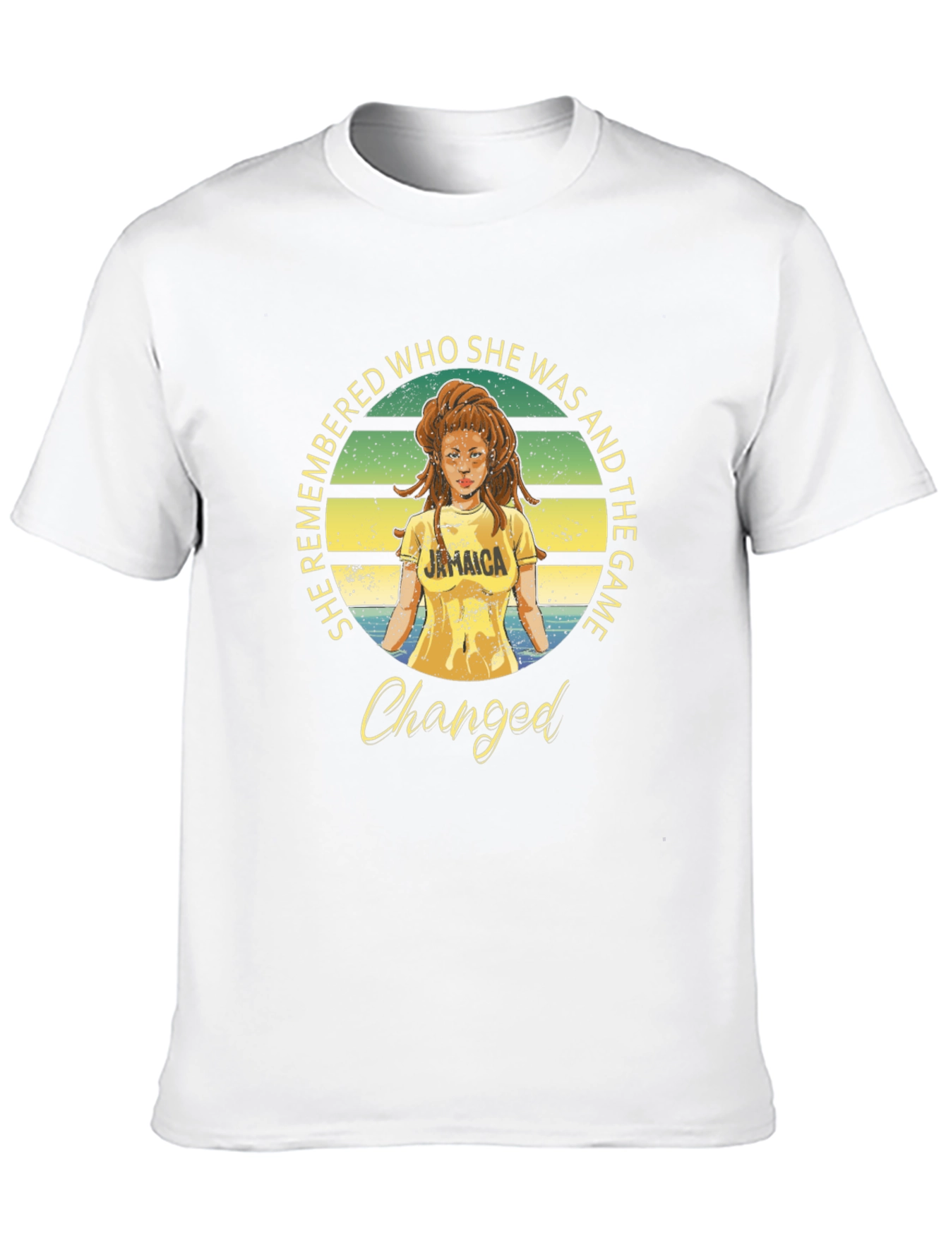 She Remembered Jamaica T-Shirt