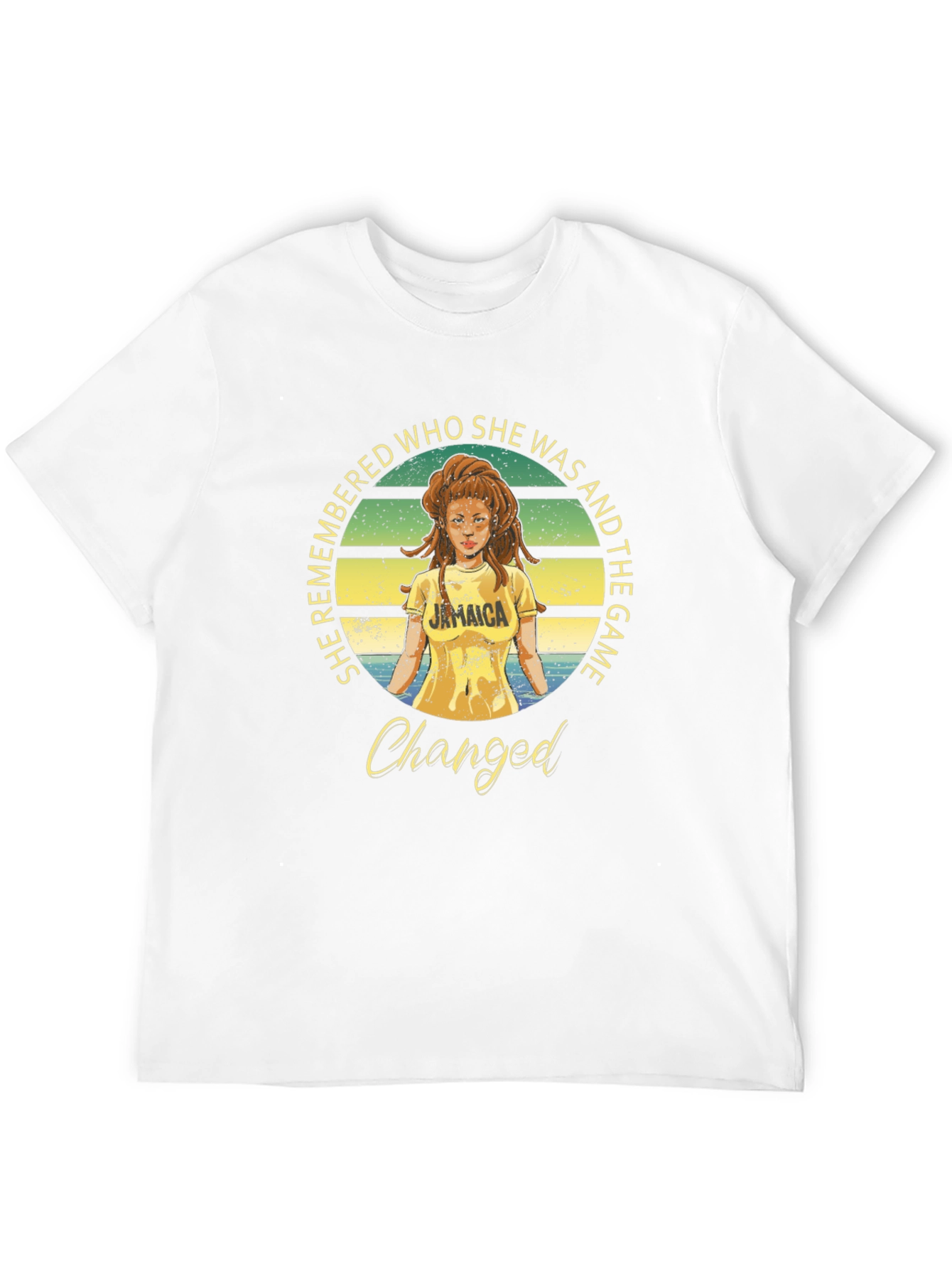 She Remembered Jamaica T-Shirt