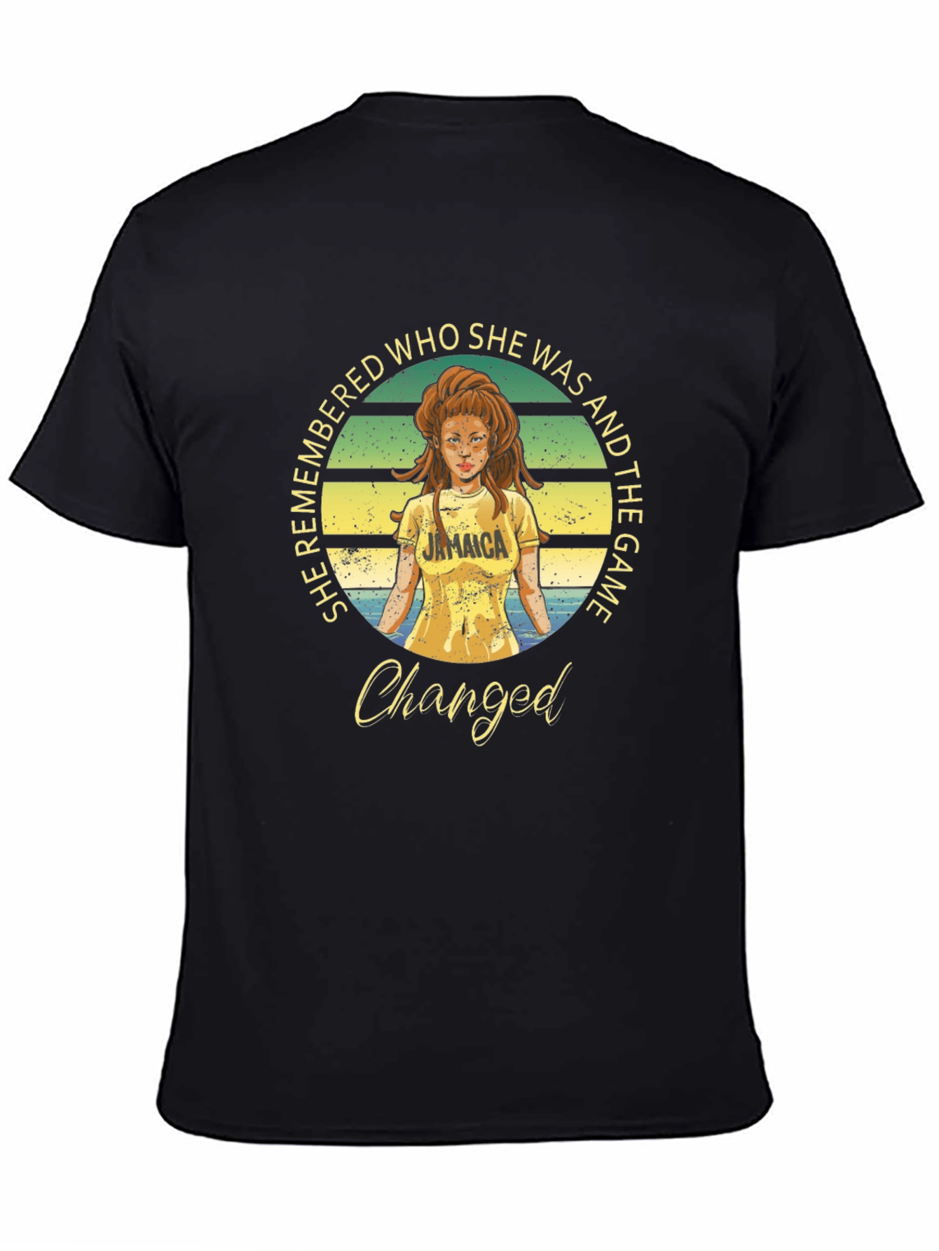 She Remembered Jamaica T-Shirt