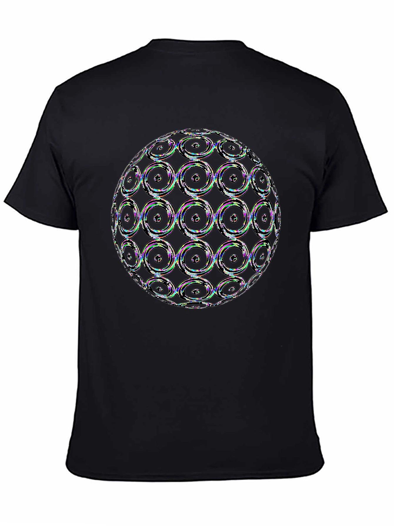 Modern Abstract Orb Graphic T-Shirt