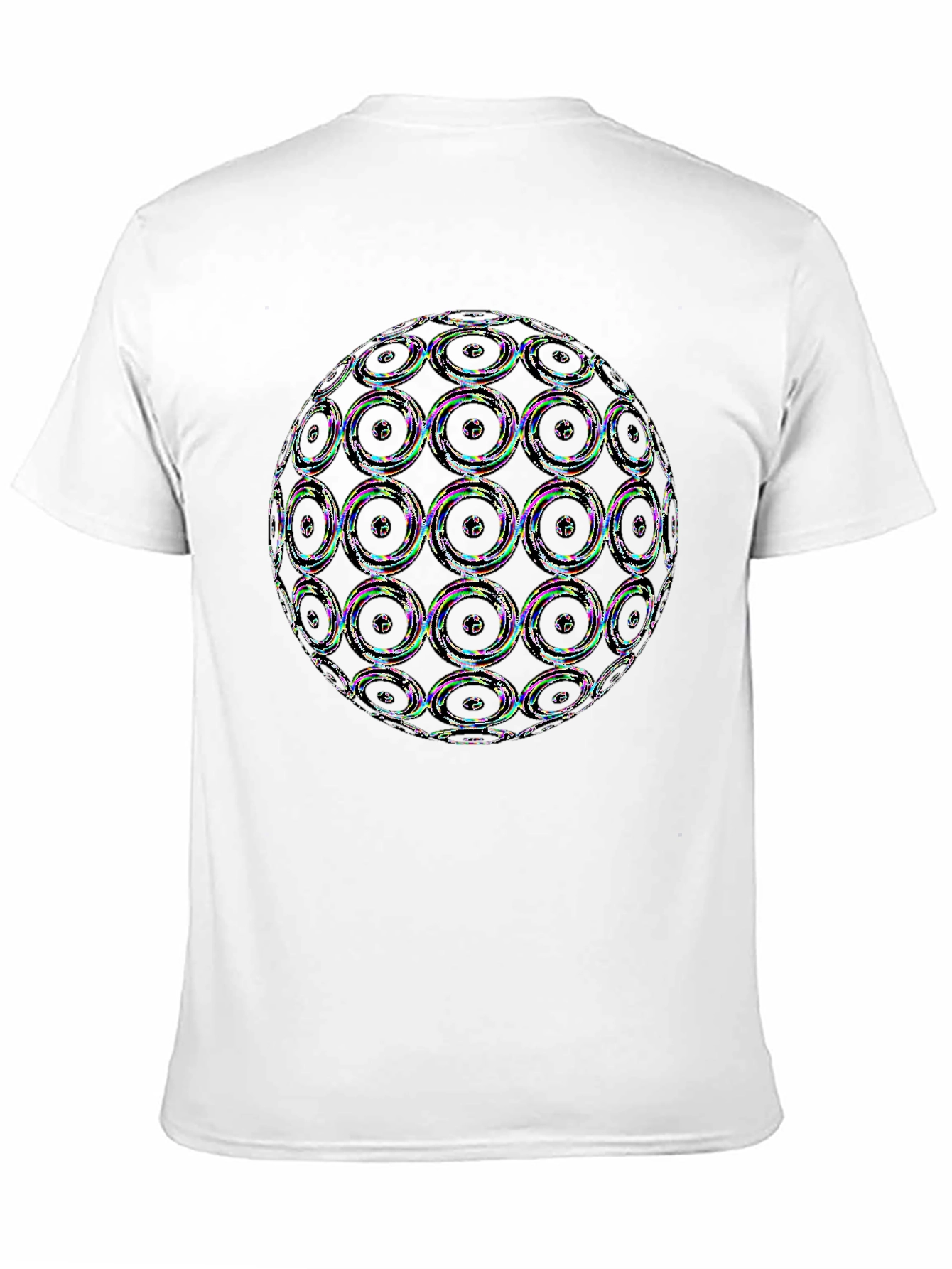 Modern Abstract Orb Graphic T-Shirt