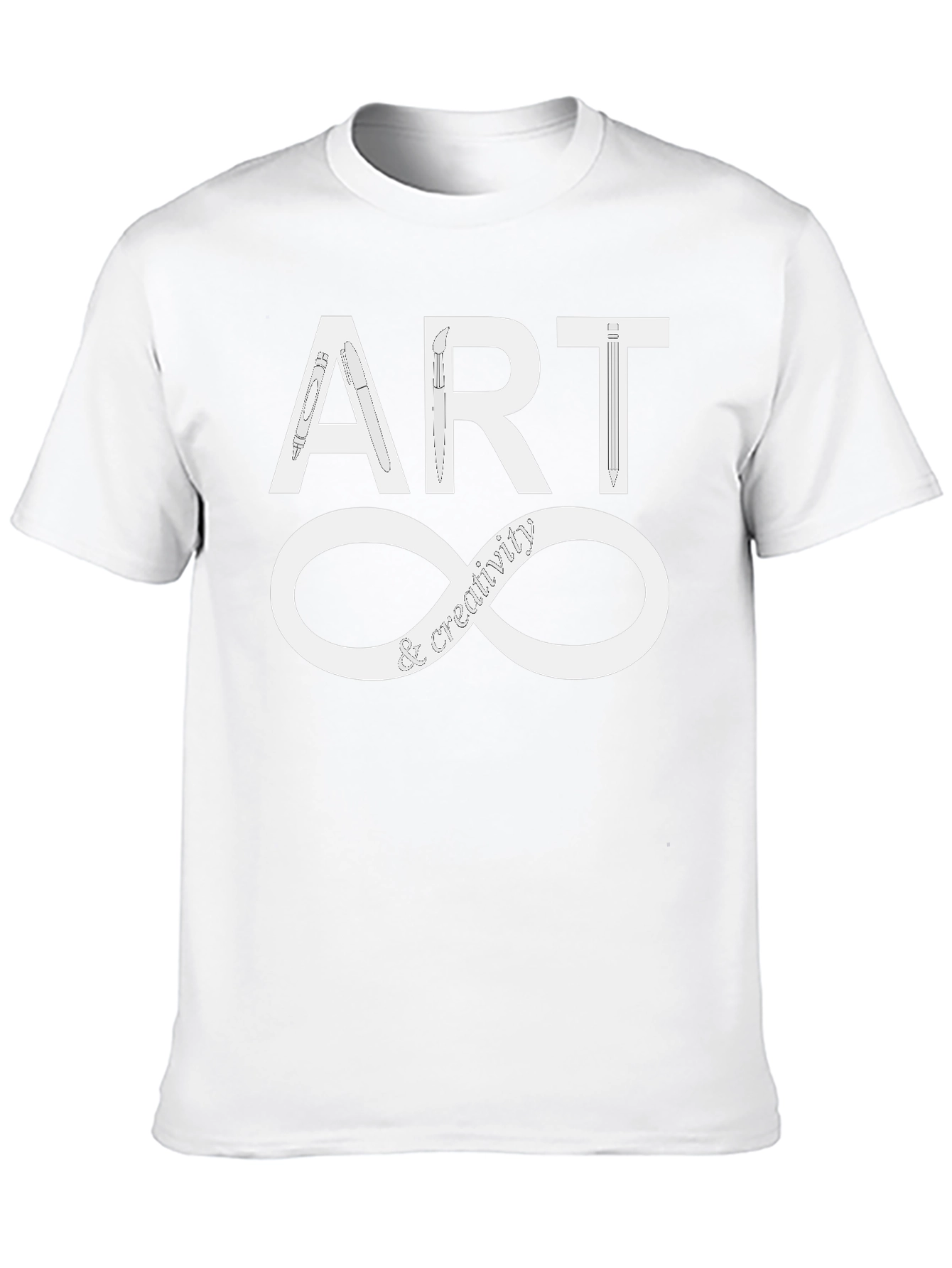 Art & Creativity Infinity T-Shirt - Stylish Graphic Tee