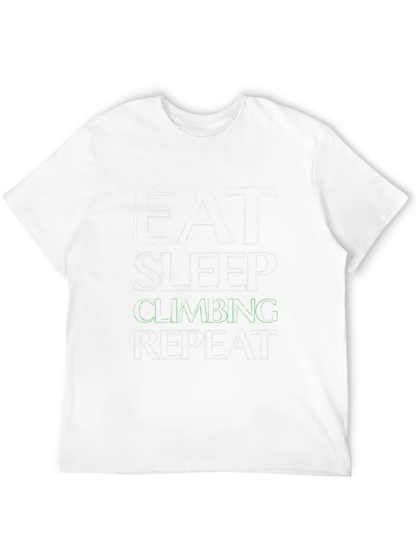 Eat Sleep Climbing Repeat Black T-Shirt