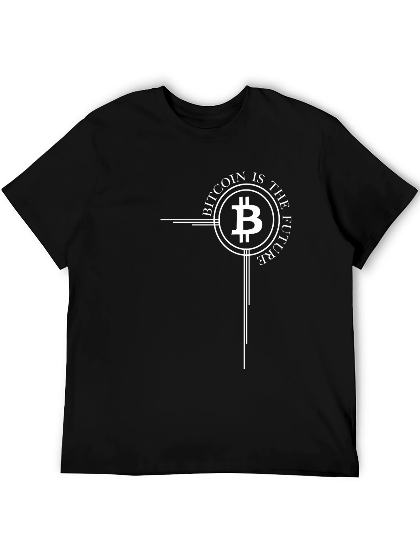 Bitcoin is the Future Graphic Tee - Crypto T-Shirt