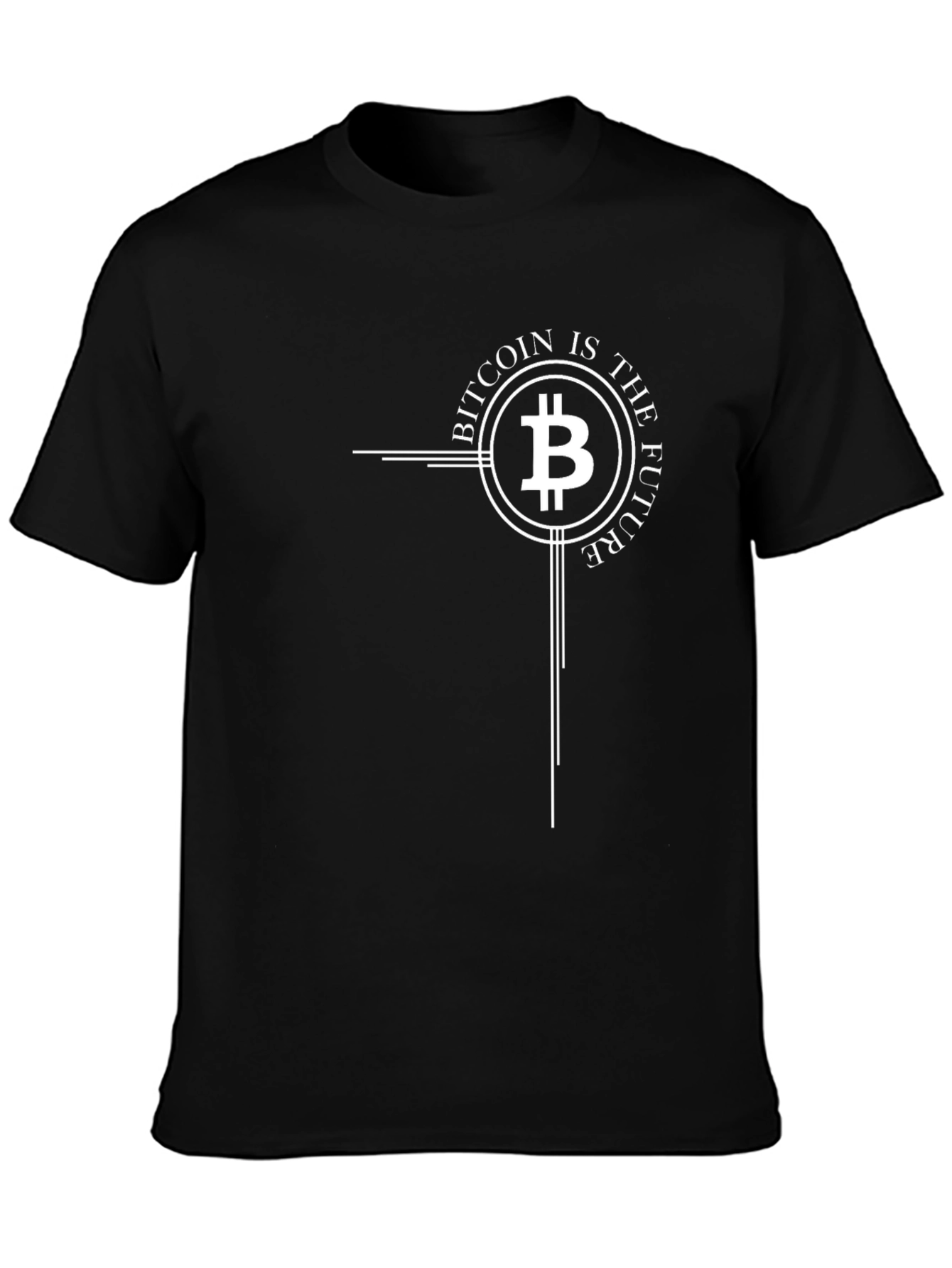 Bitcoin is the Future Graphic Tee - Crypto T-Shirt