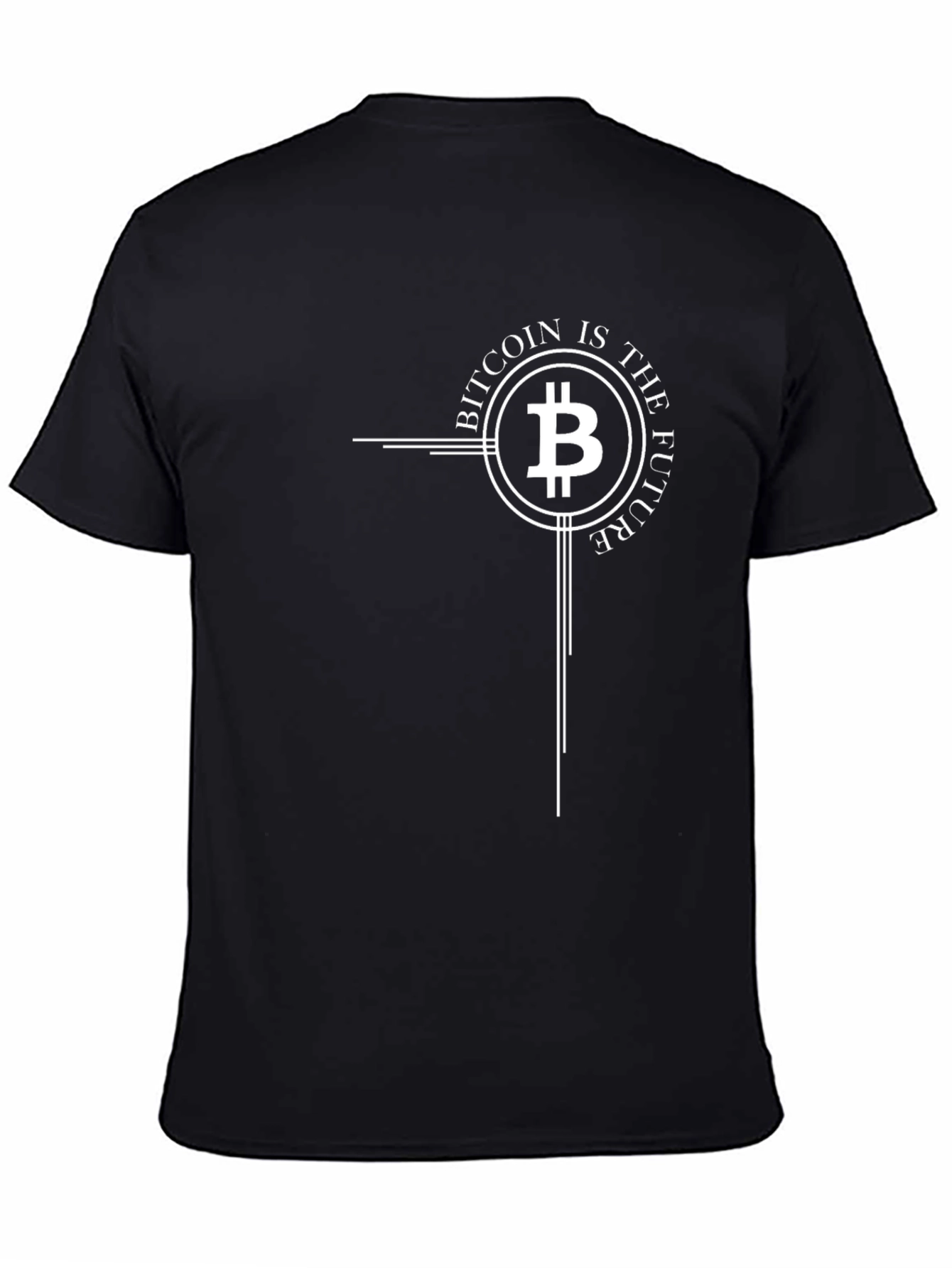 Bitcoin is the Future Graphic Tee - Crypto T-Shirt
