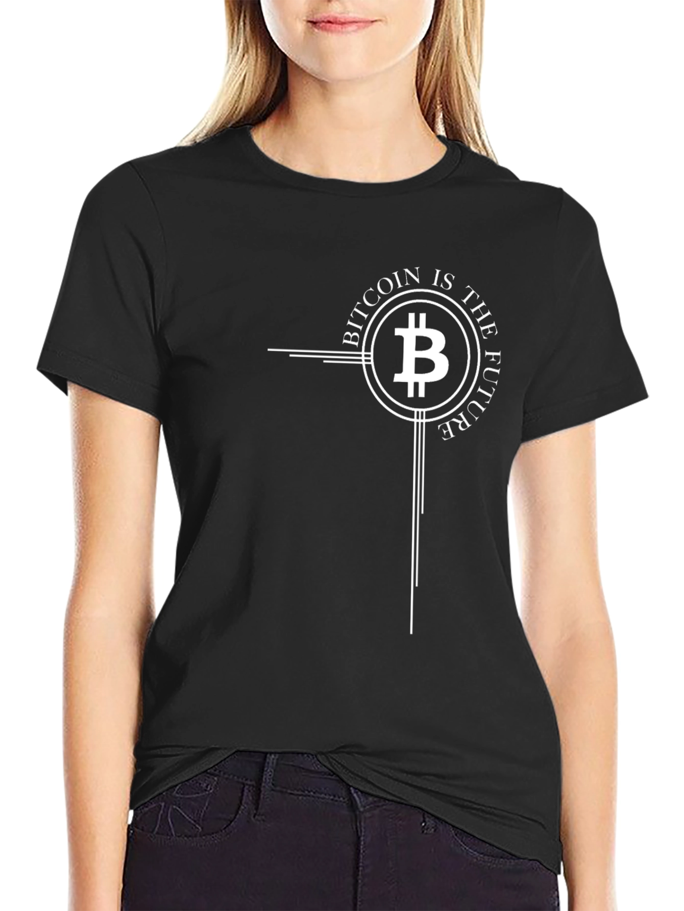 Bitcoin is the Future Graphic Tee - Crypto T-Shirt