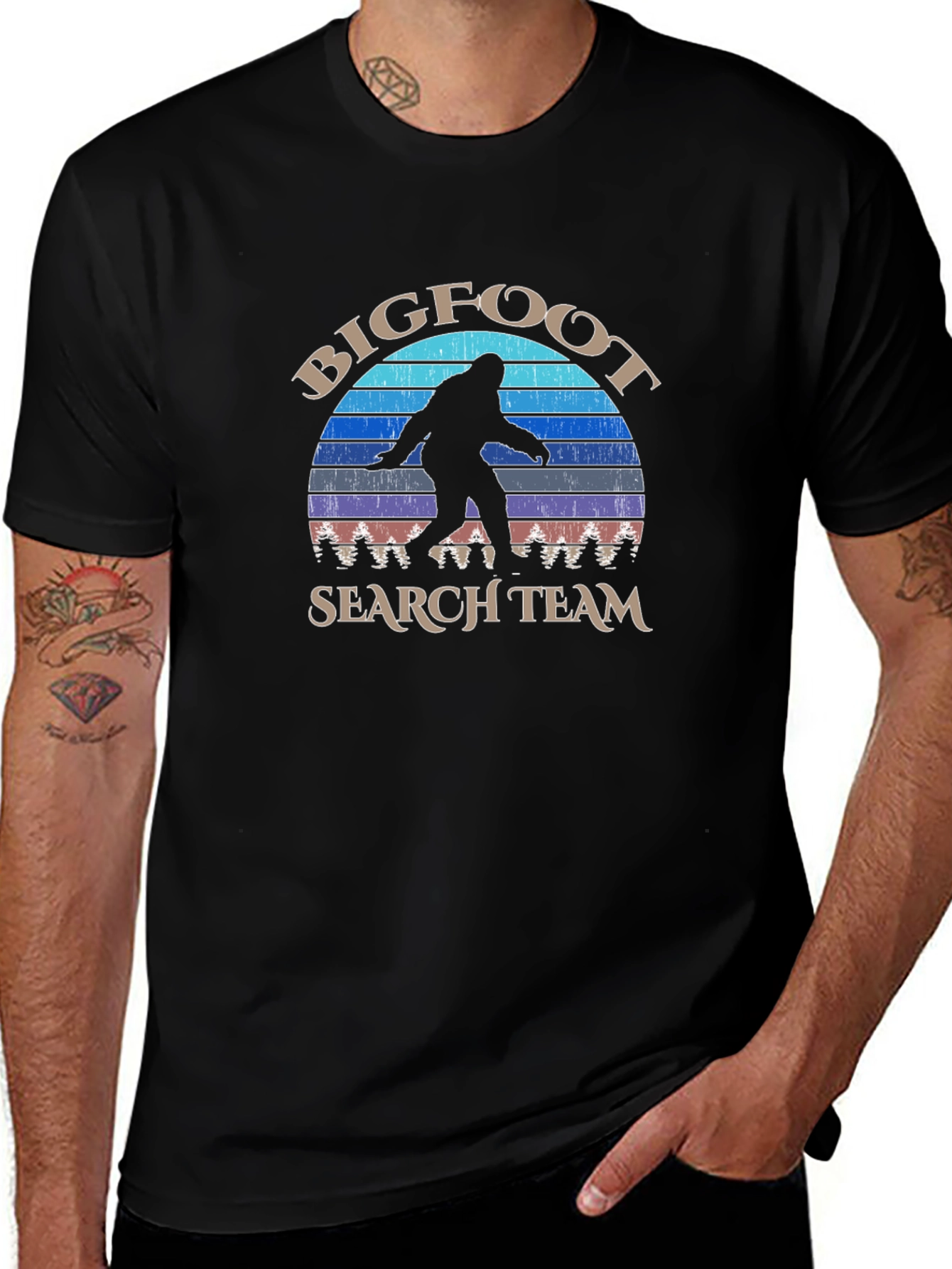 Bigfoot Search Team Graphic T-Shirt