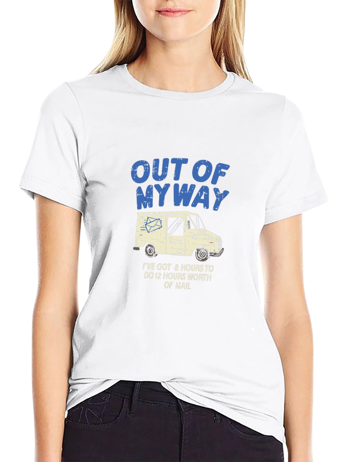 Out Of My Way Mail Carrier T-Shirt