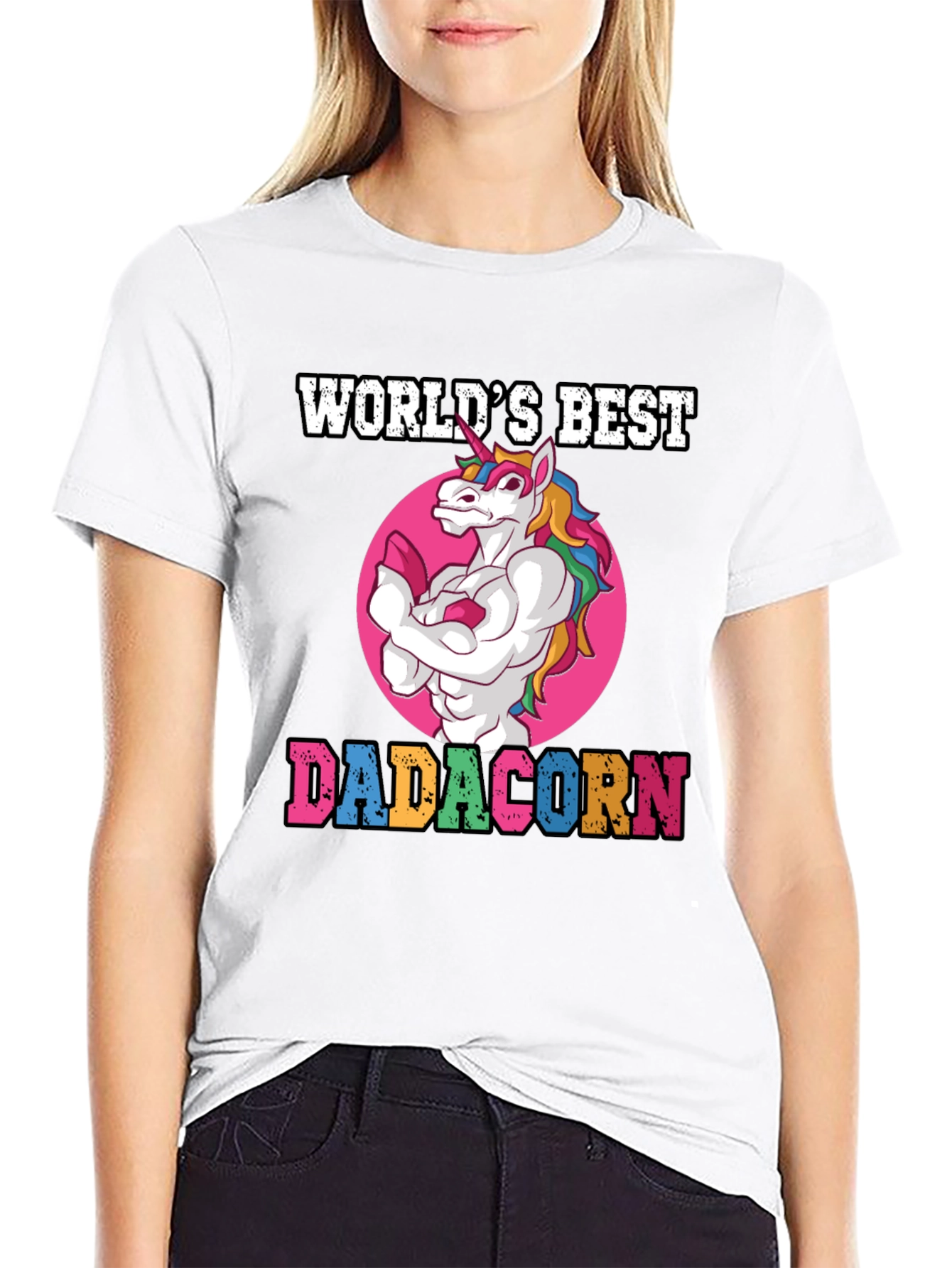 Worlds Best Dadacorn T-Shirt