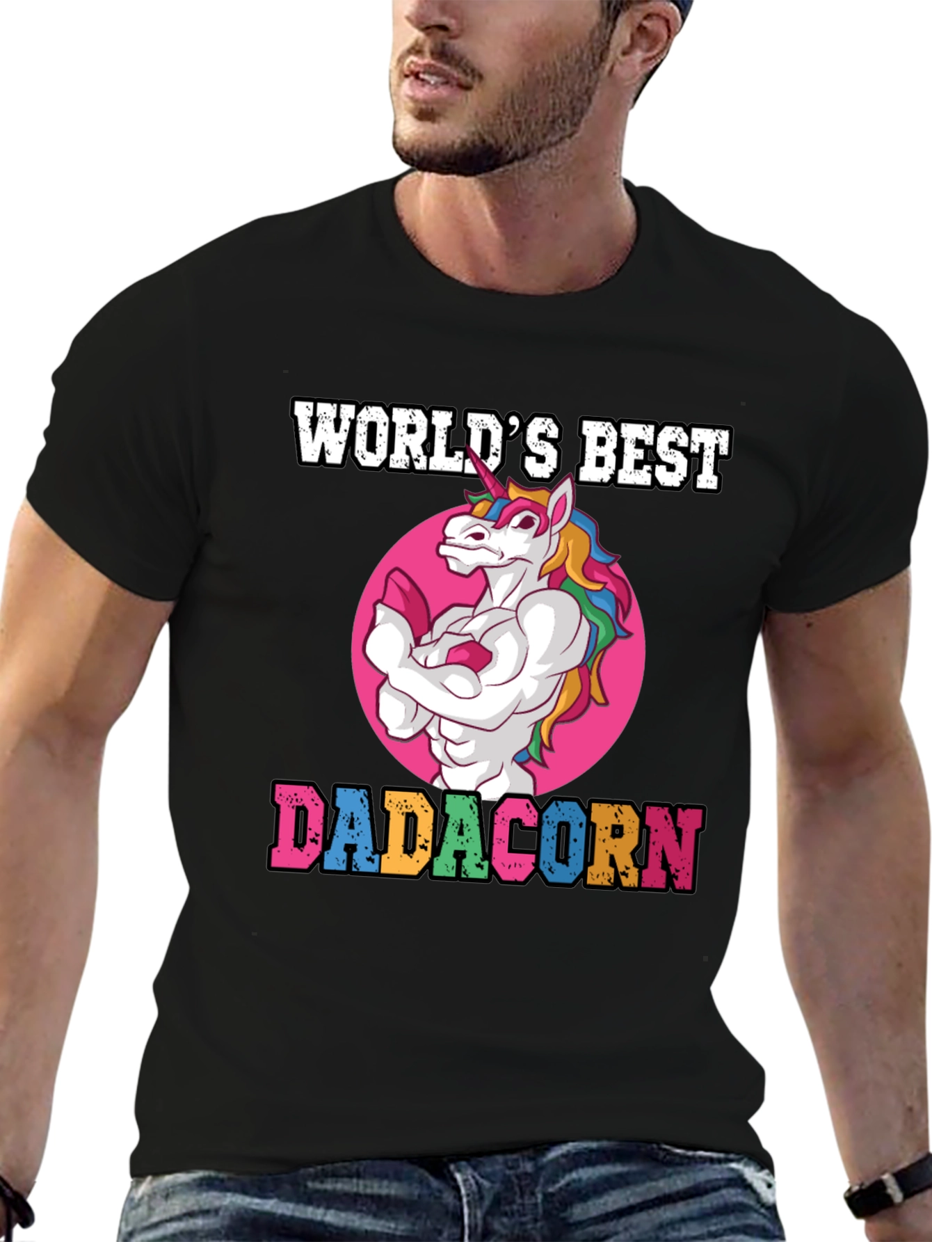 Worlds Best Dadacorn T-Shirt