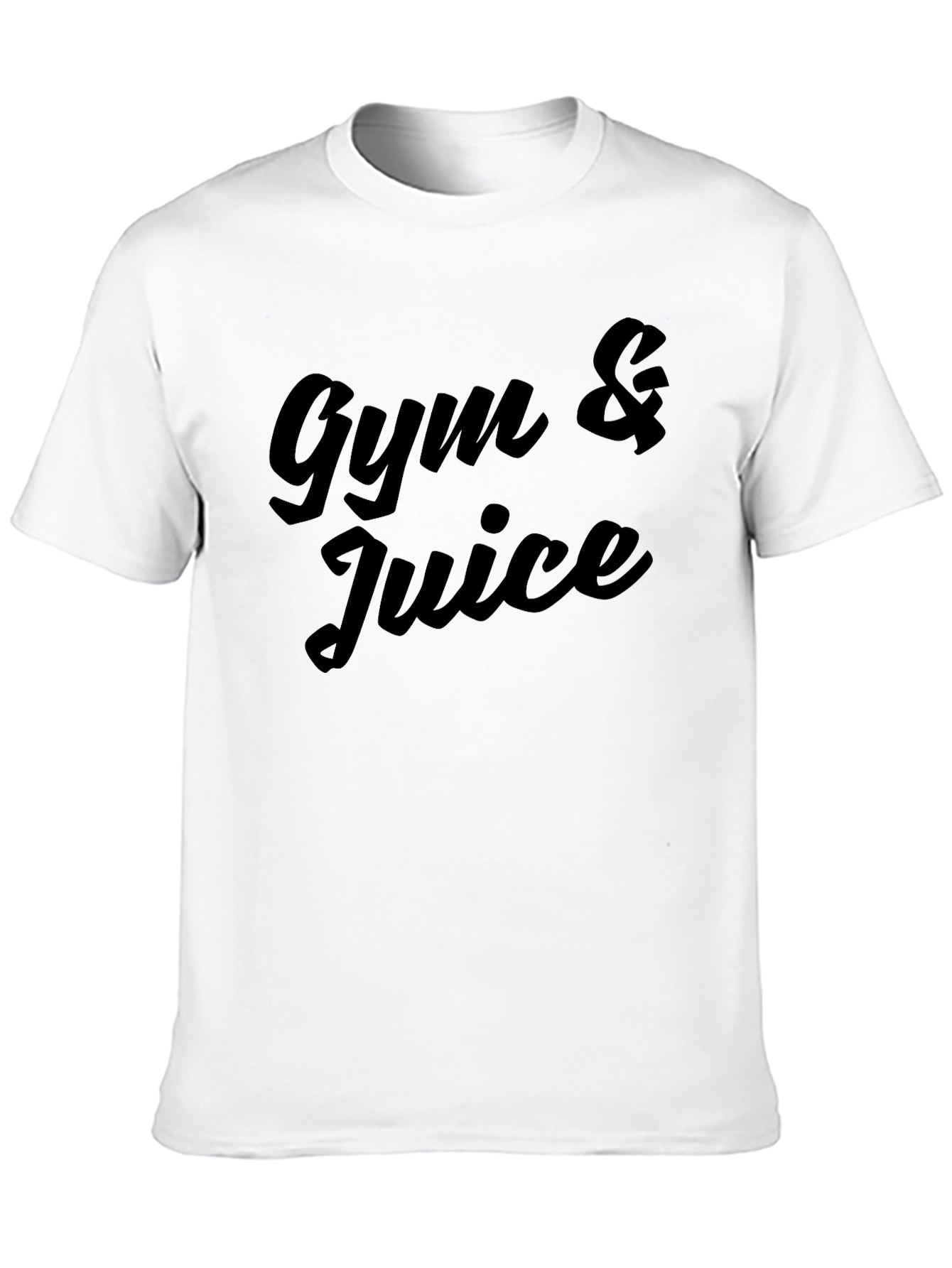 Gym & Juice Black Graphic Tee