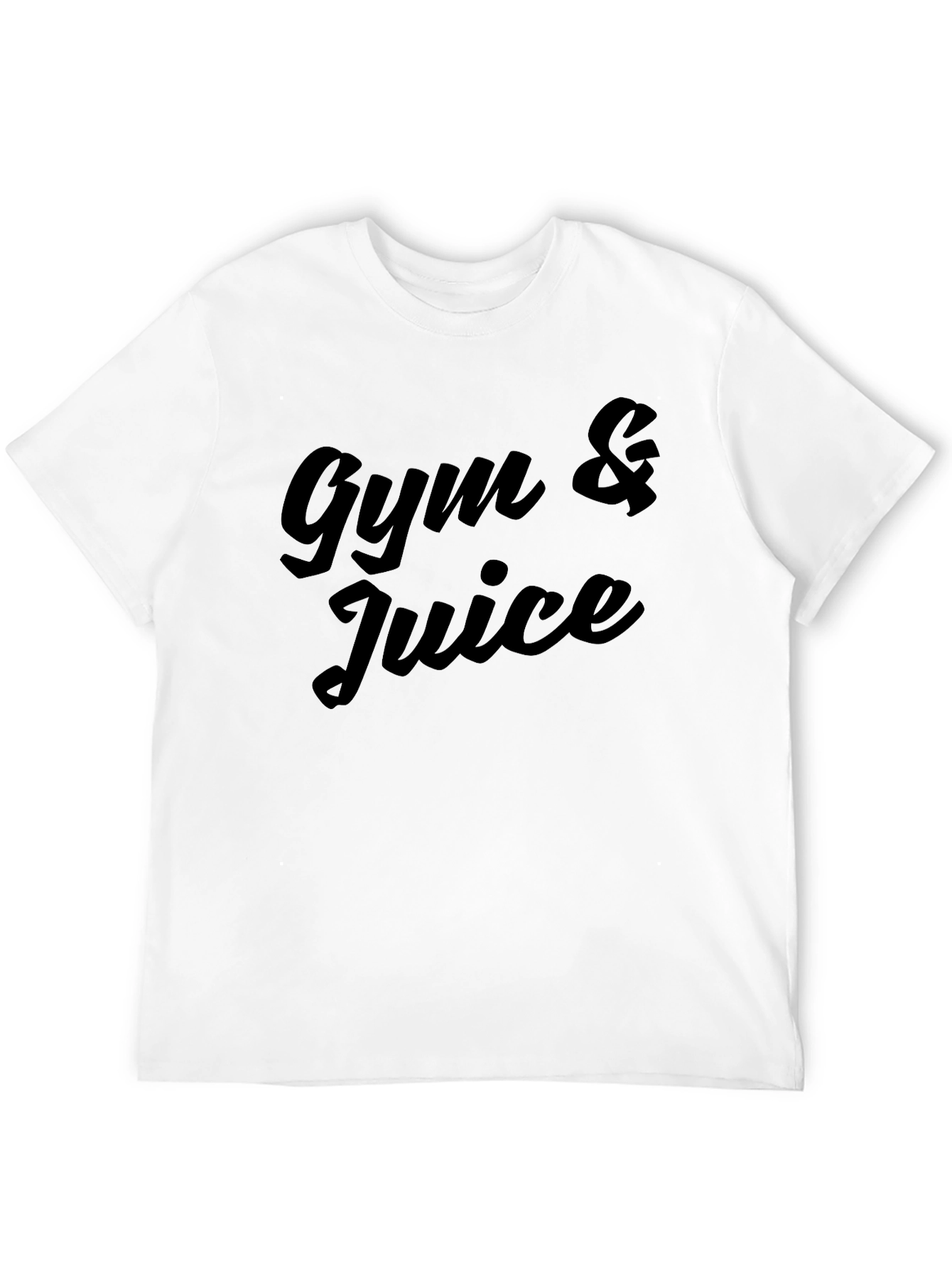 Gym & Juice Black Graphic Tee