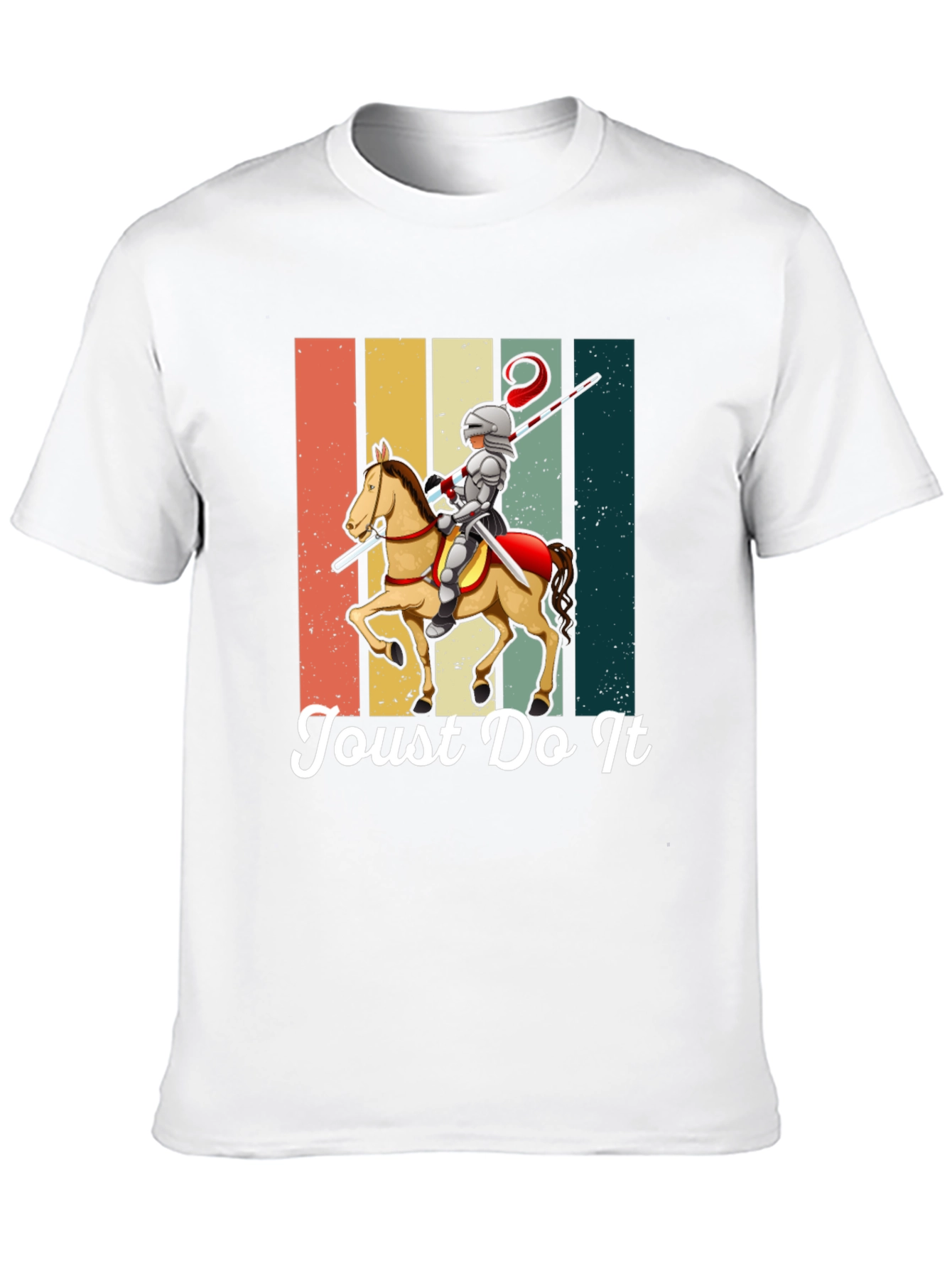 Joust Do It Knight T-Shirt - Medieval Humor