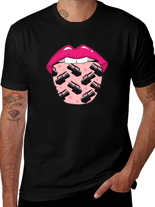 Lips and Camcorder T-Shirt