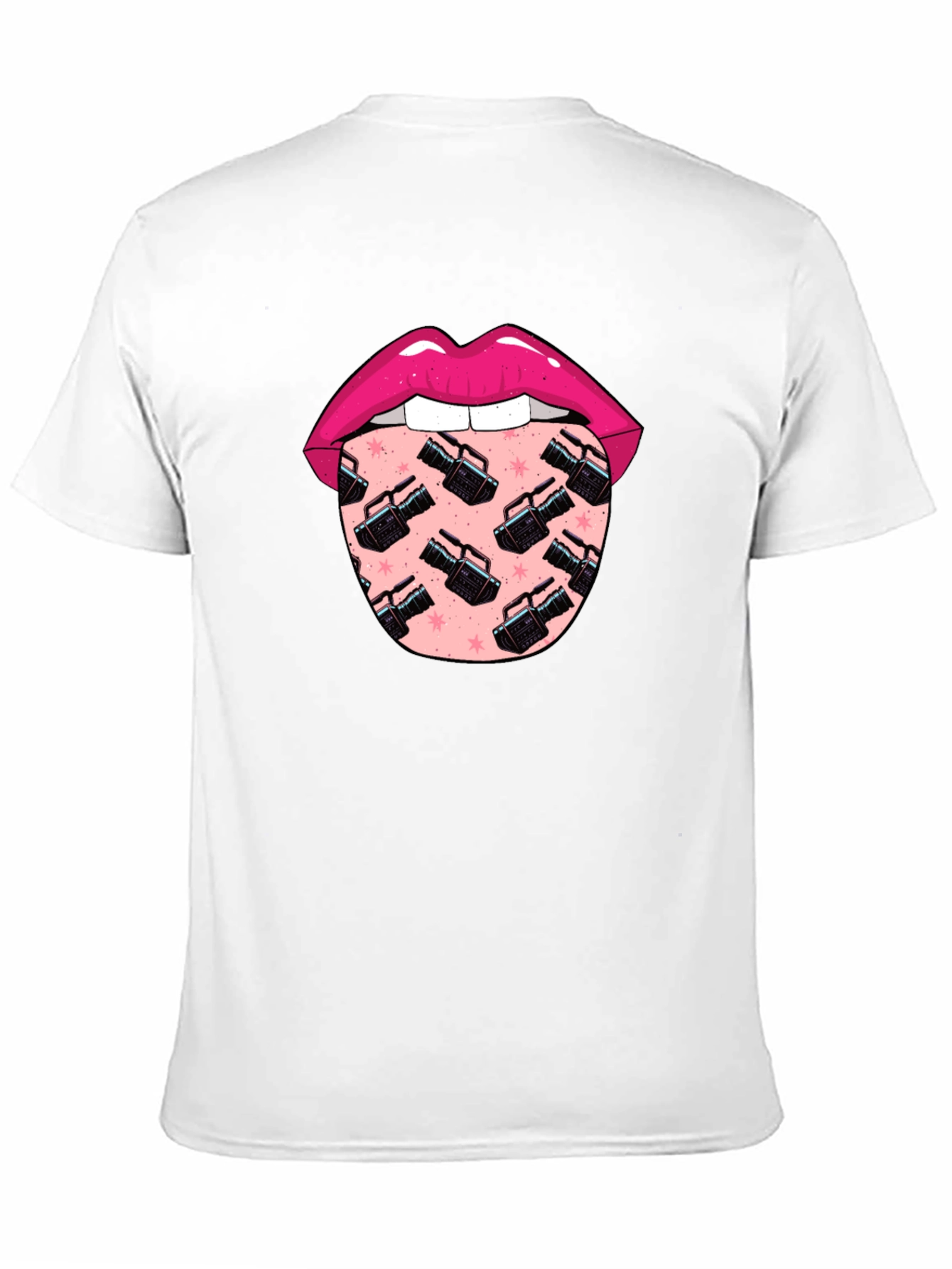 Lips and Camcorder T-Shirt