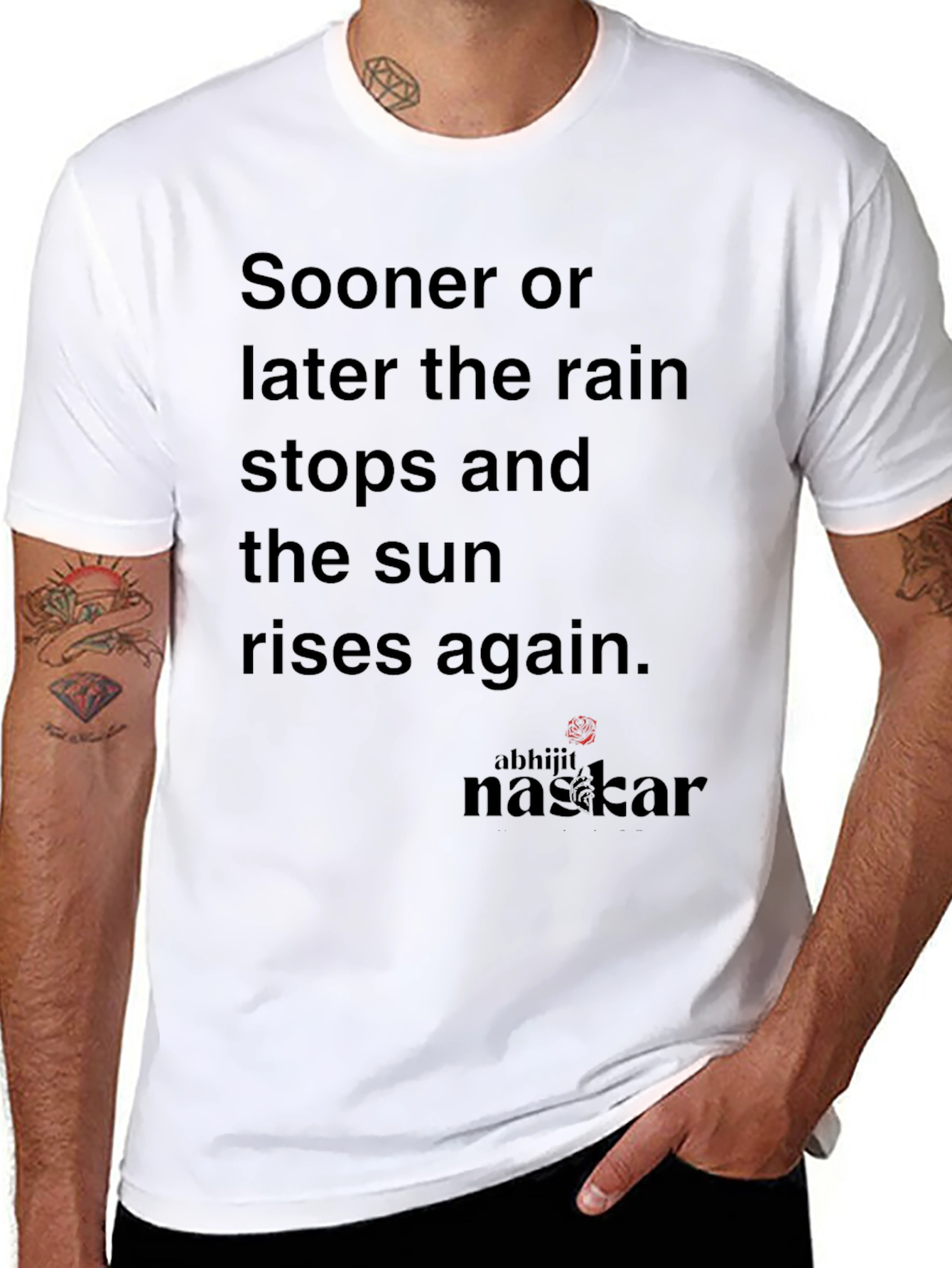 Inspirational Sooner or Later Graphic T-Shirt
