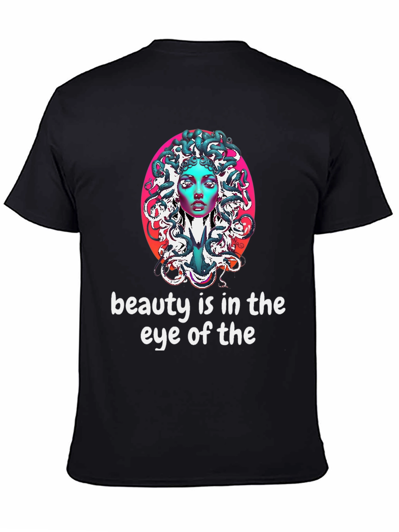 Medusa Graphic Tee - Beauty is in the Eye
