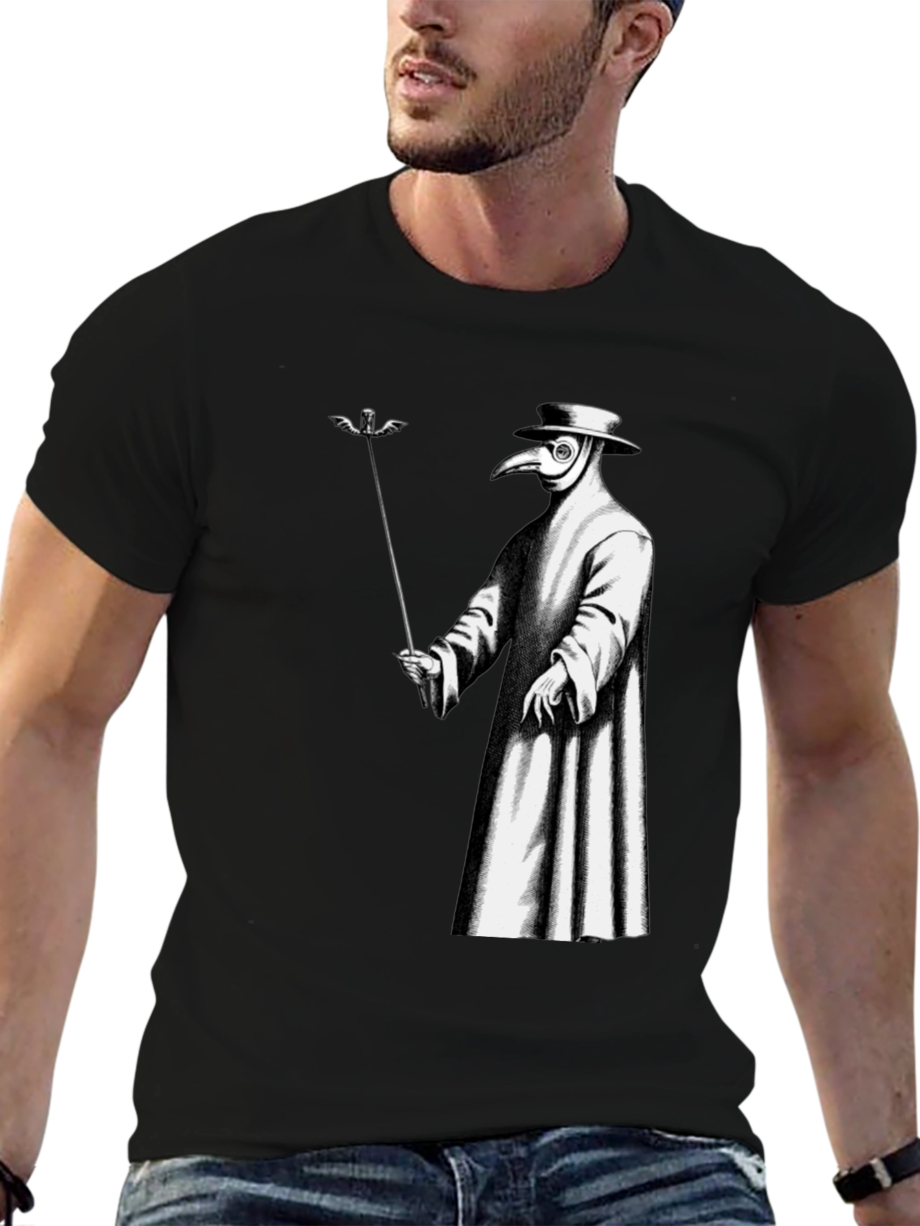 Plague Doctor Graphic Tee