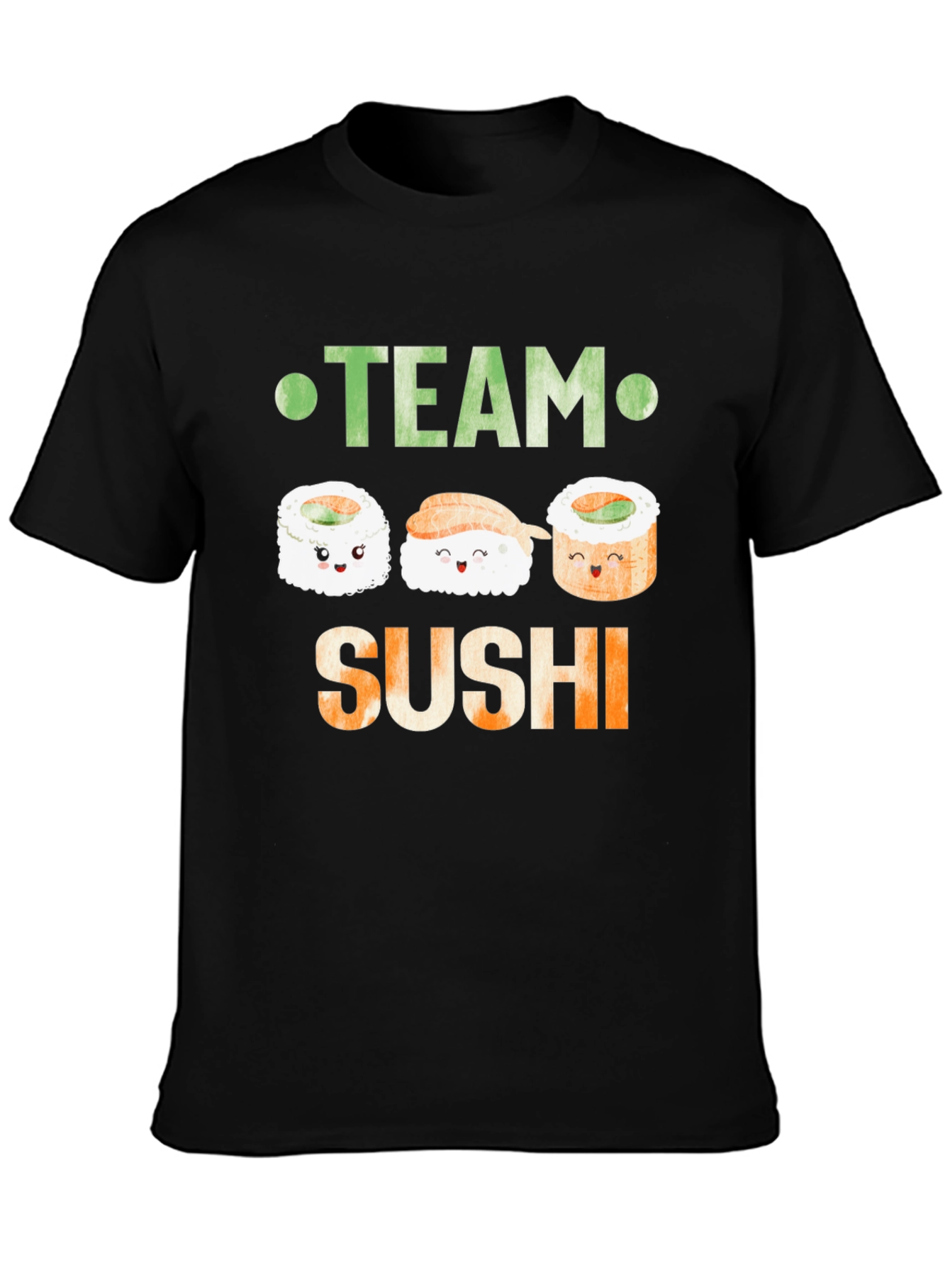 Team Sushi Graphic T-Shirt - Cute Kawaii Style