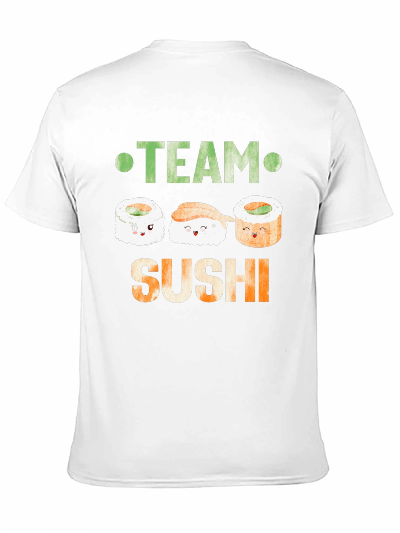 Team Sushi Graphic T-Shirt - Cute Kawaii Style