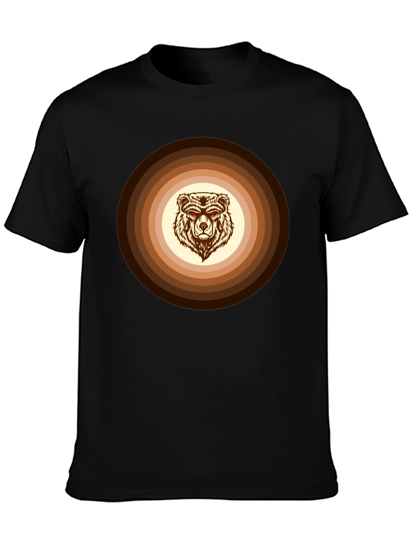 Retro Bear Graphic Tee - Cool Casual Style
