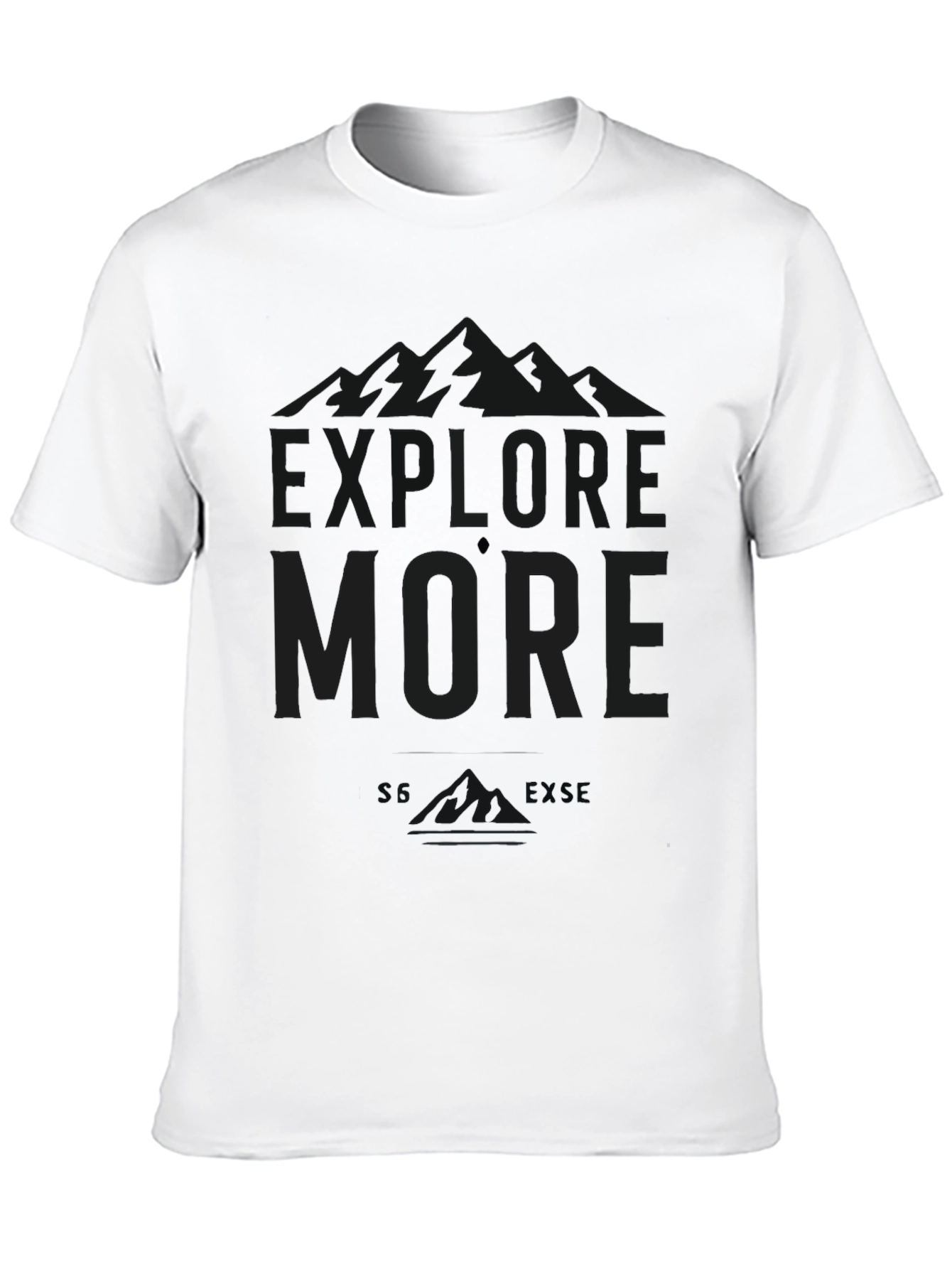 Black Graphic T-Shirt - Love More