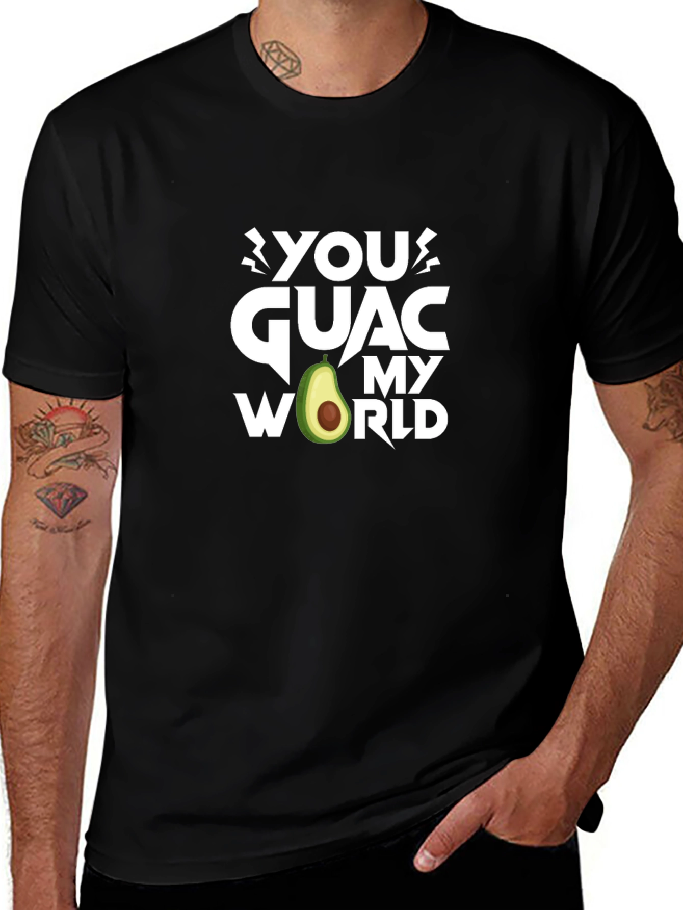 You Guac My World Avocado Graphic T-Shirt