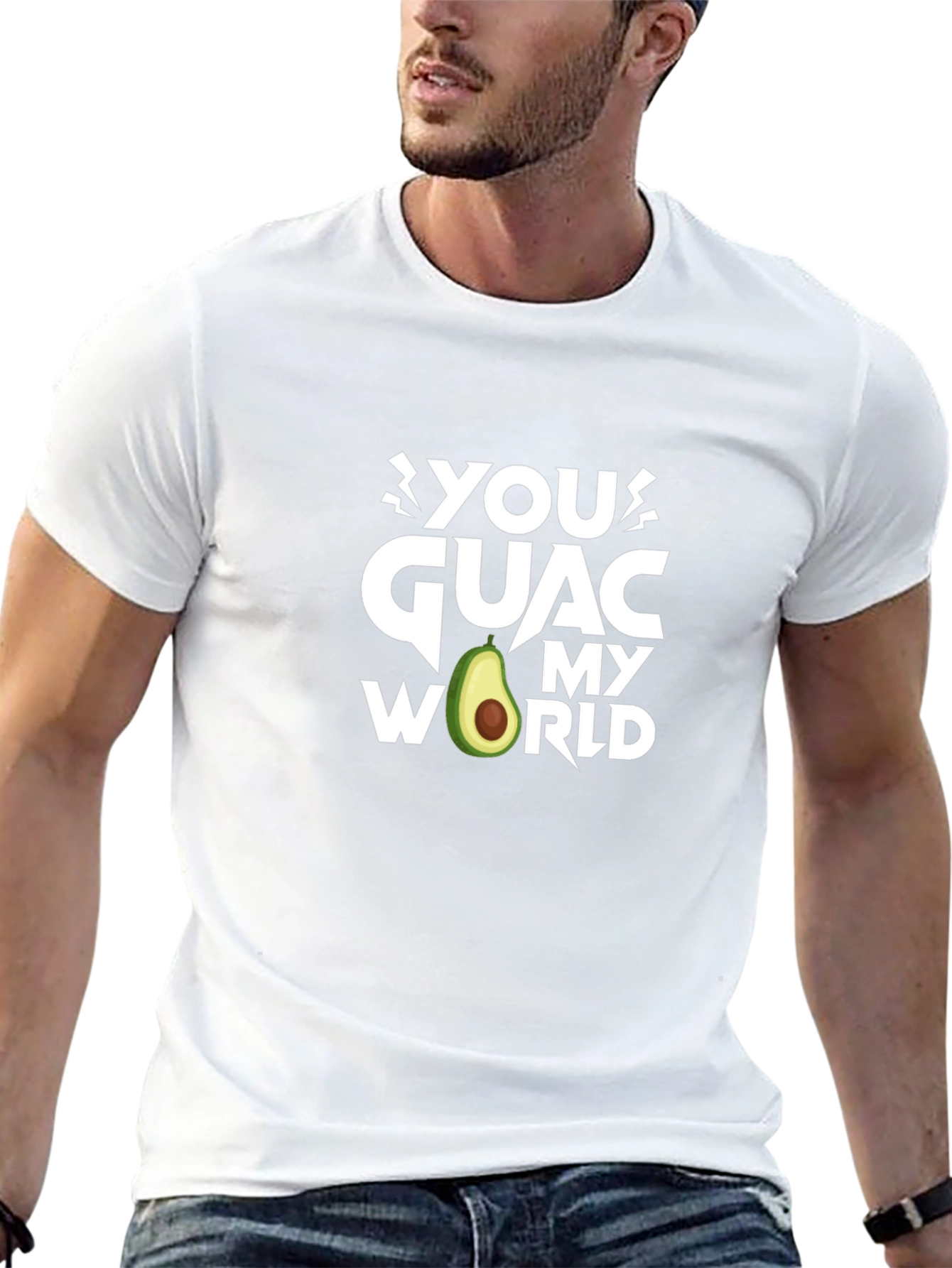 You Guac My World Avocado Graphic T-Shirt