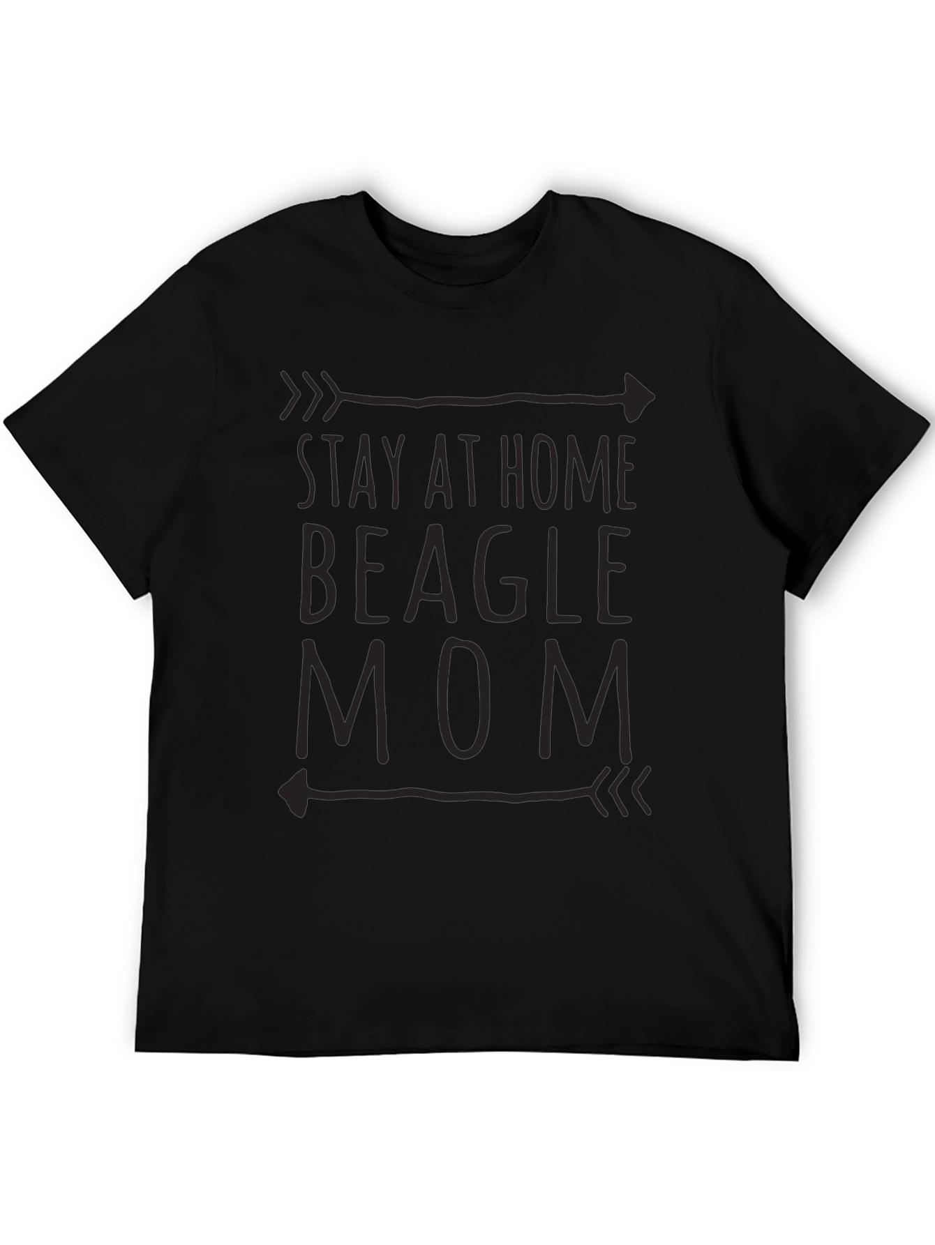 Stay at Home Beagle Mom T-Shirt – Cute Dog Mom Tee