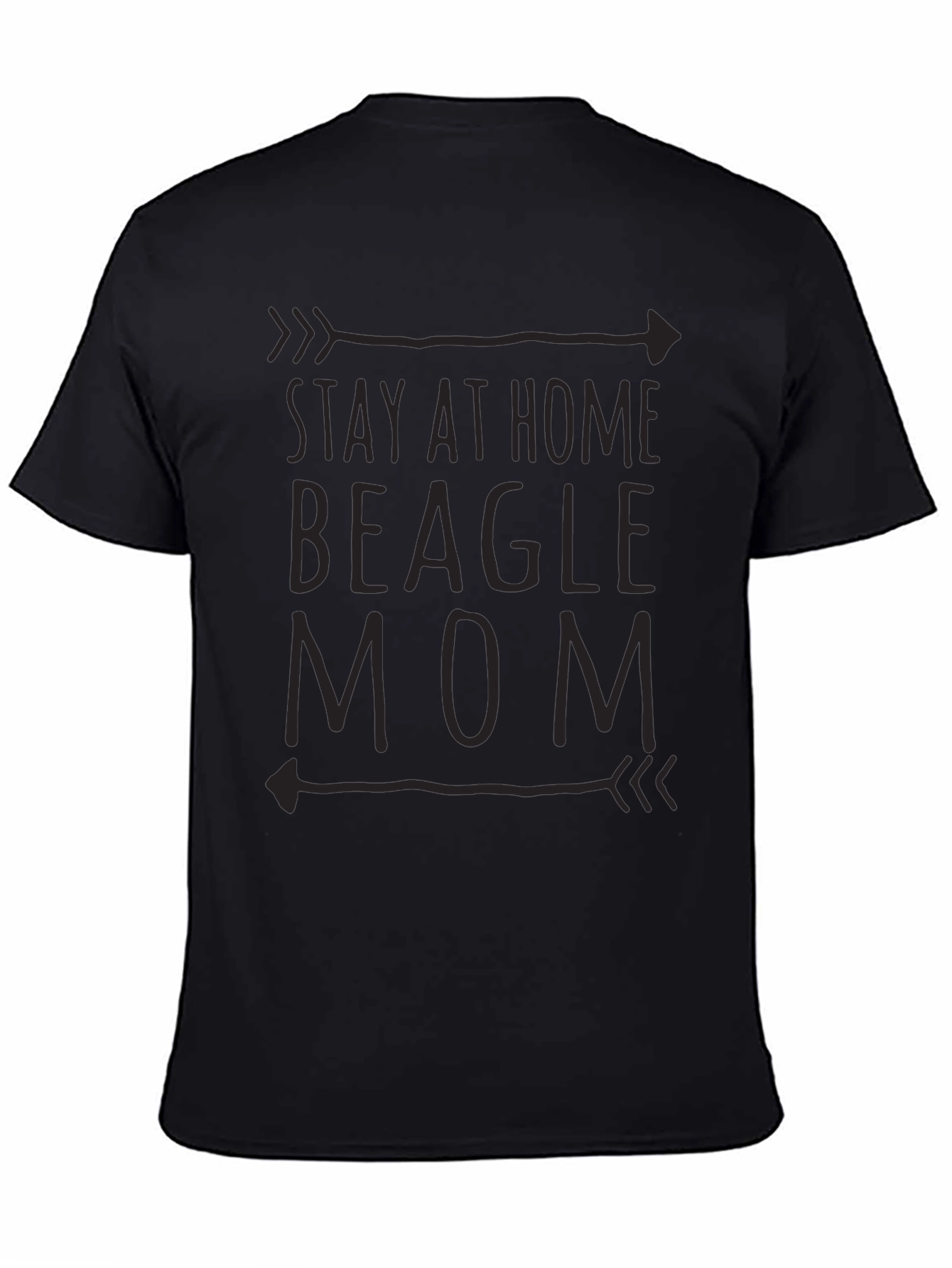 Stay at Home Beagle Mom T-Shirt – Cute Dog Mom Tee