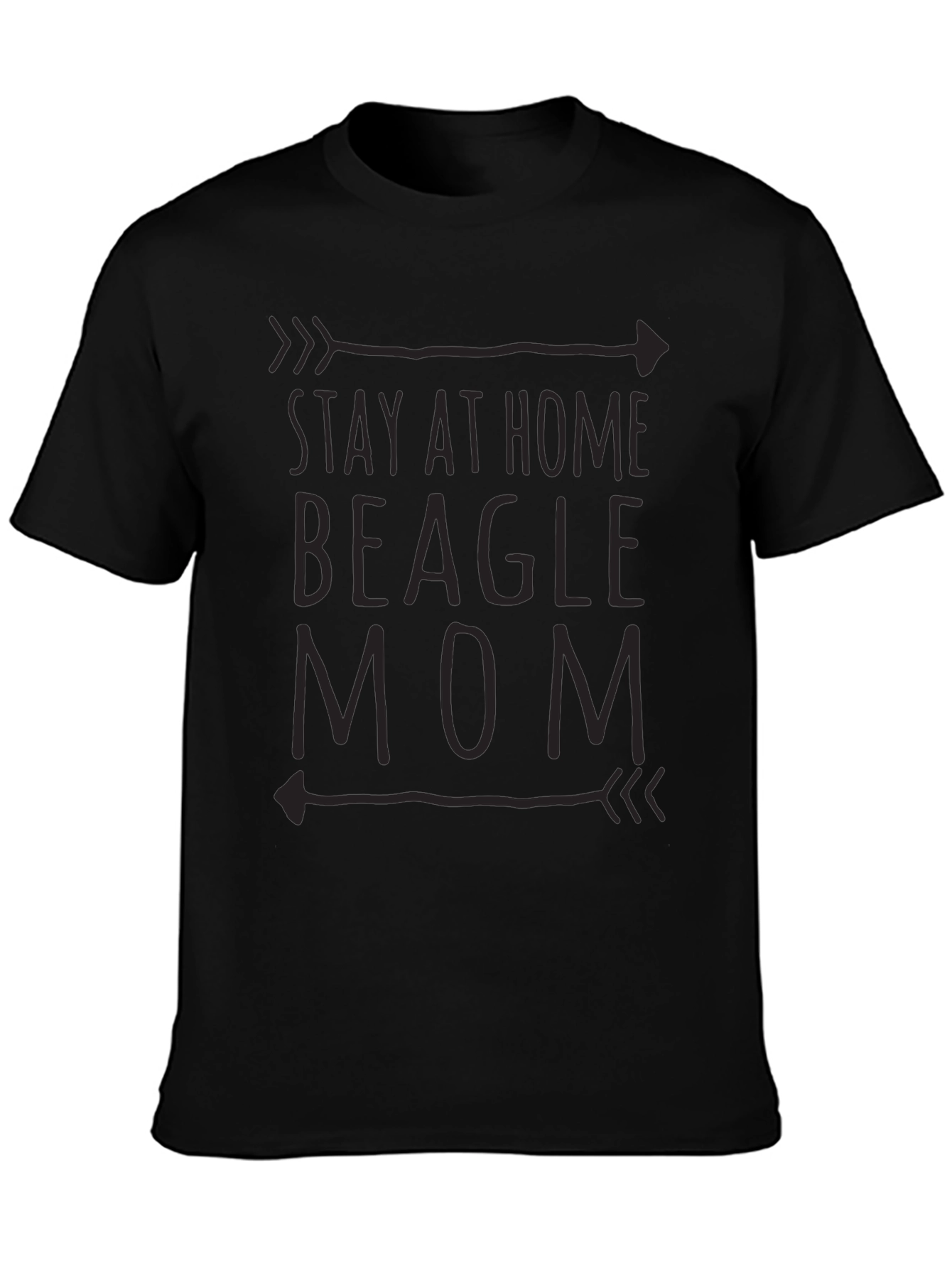Stay at Home Beagle Mom T-Shirt – Cute Dog Mom Tee