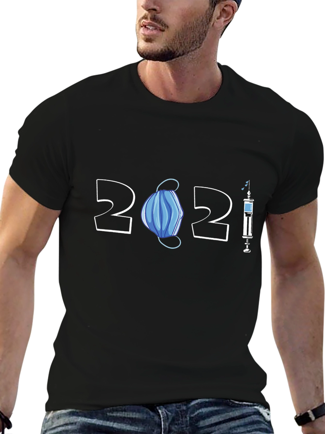 2021 Mask & Vaccine T-Shirt
