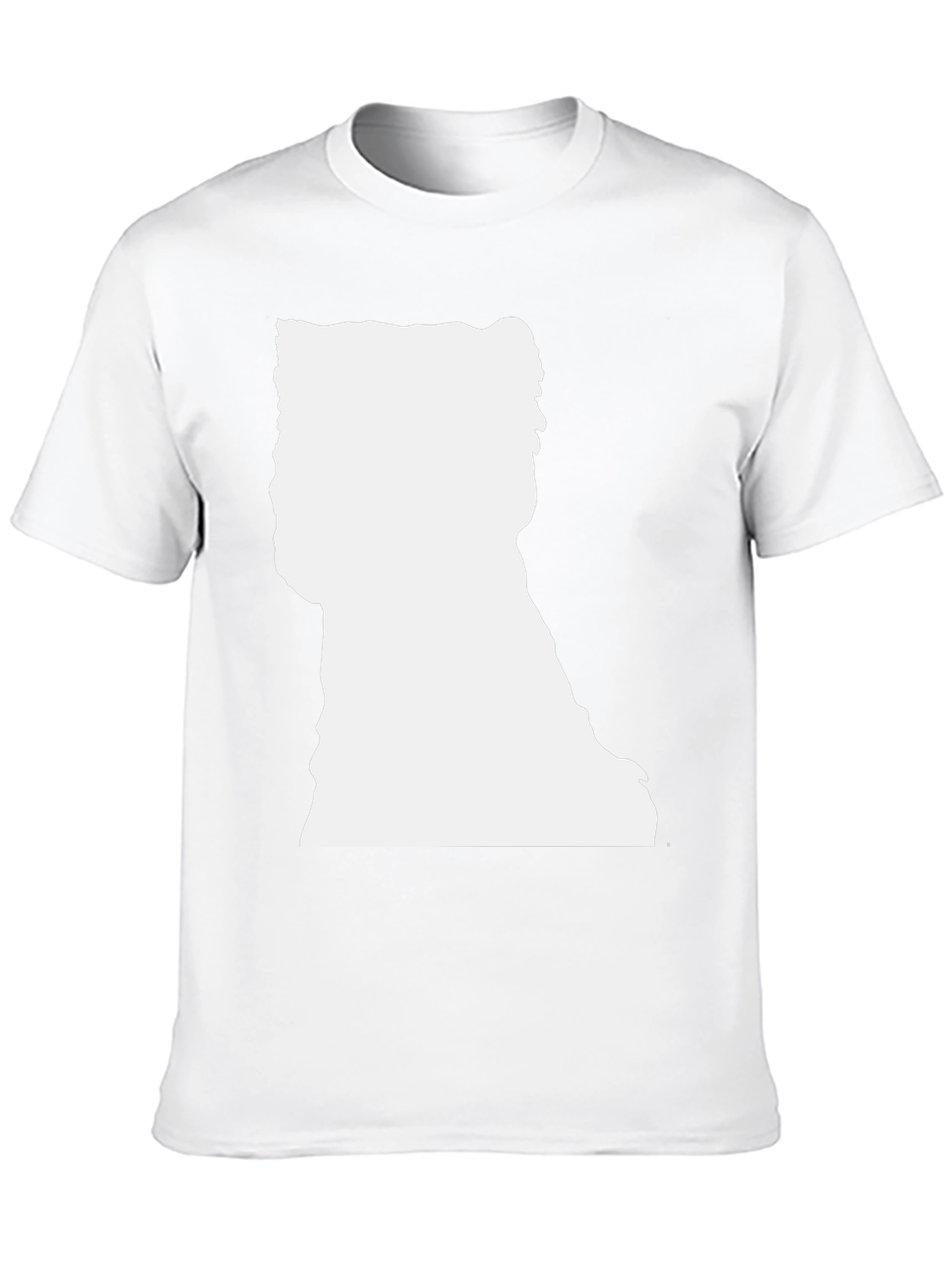 Silhouette Graphic Tee - Mens Casual T-Shirt
