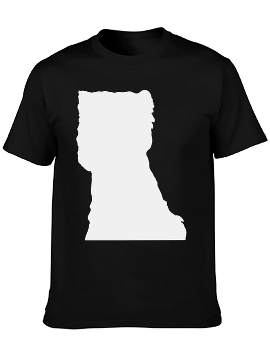 Silhouette Graphic Tee - Mens Casual T-Shirt