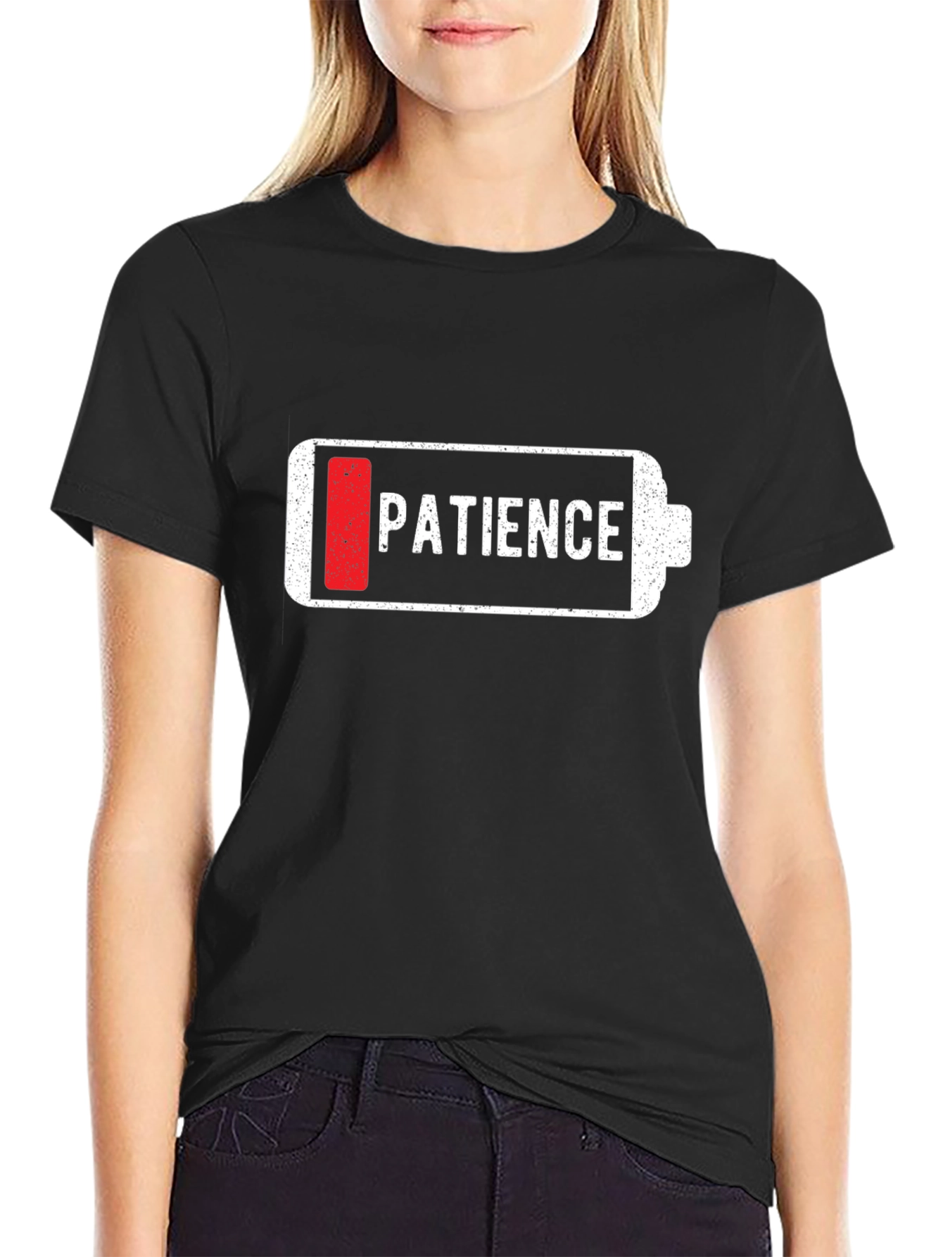 Low Patience Battery Graphic Tee - Unisex