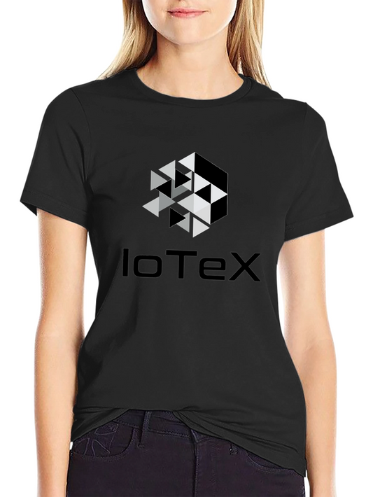 IoTex Hexagon Graphic Tee - Modern Casual Wear