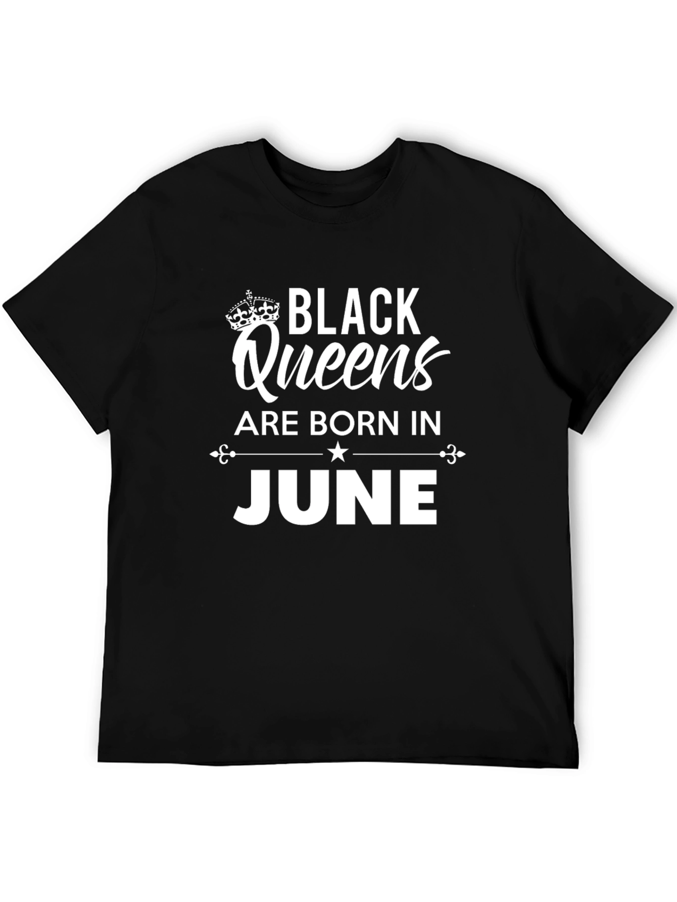 Black Queens Born in June T-Shirt