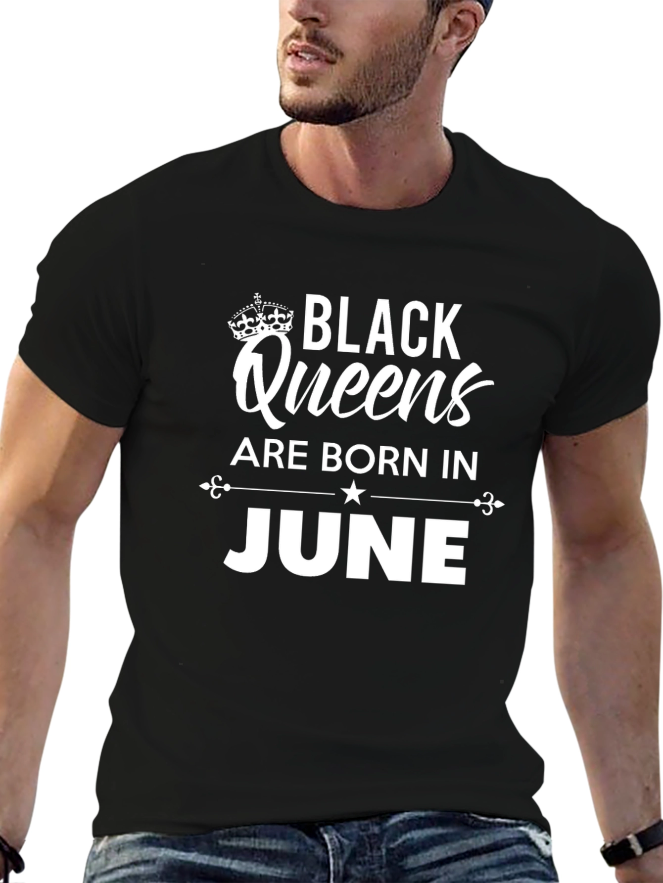 Black Queens Born in June T-Shirt
