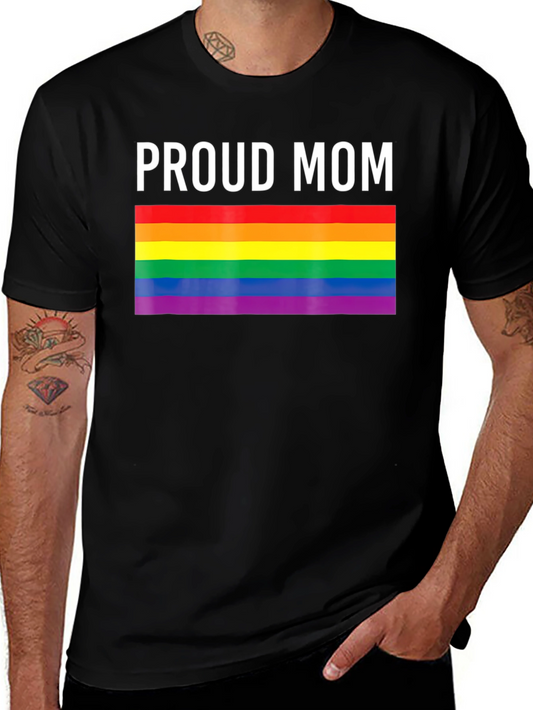Proud Mom LGBTQ+ Pride T-Shirt
