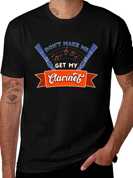 Clarinet Music T-Shirt - Band Humor Tee