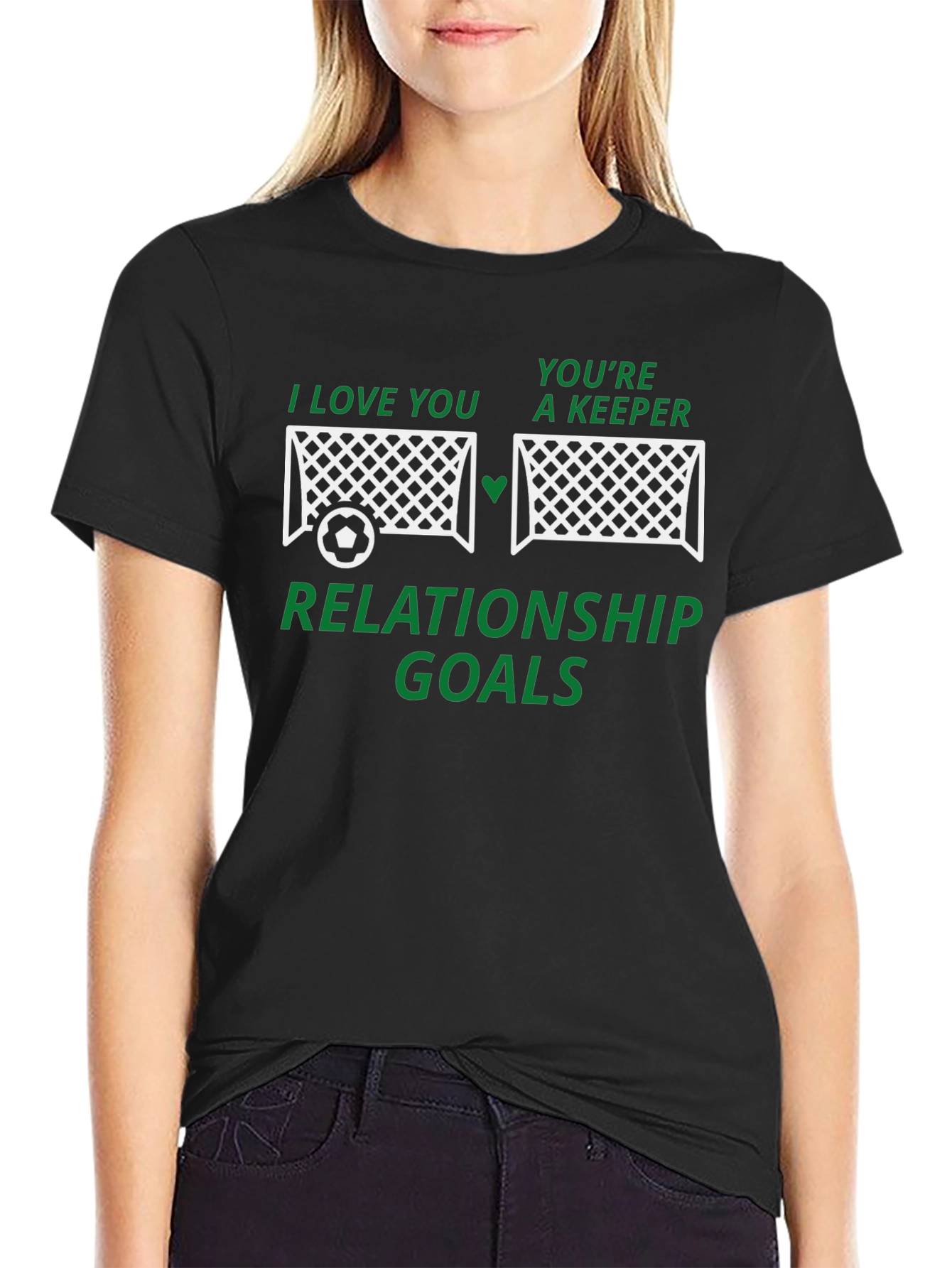 Relationship Goals Soccer T-Shirt