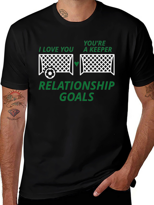 Relationship Goals Soccer T-Shirt