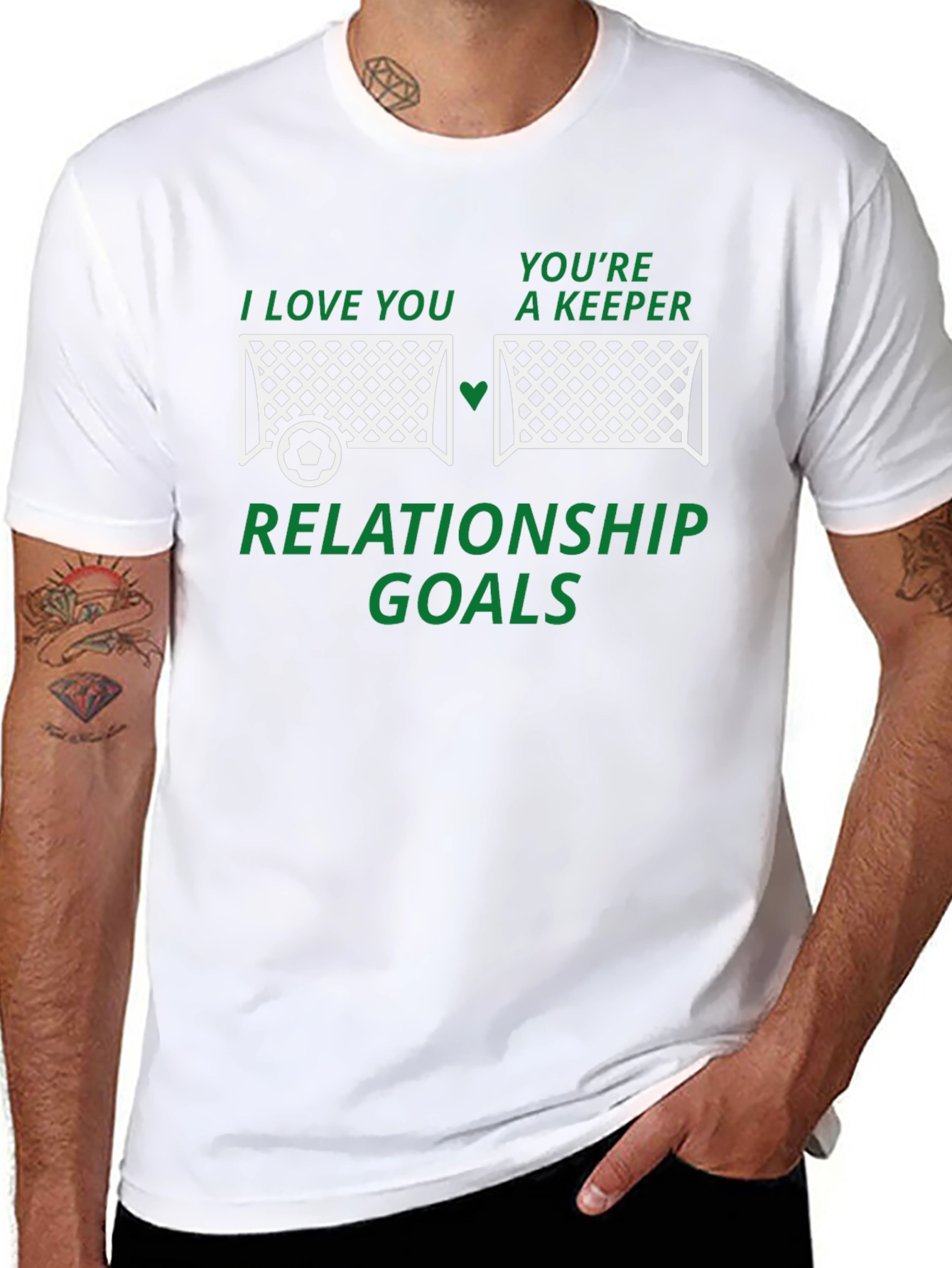 Relationship Goals Soccer T-Shirt
