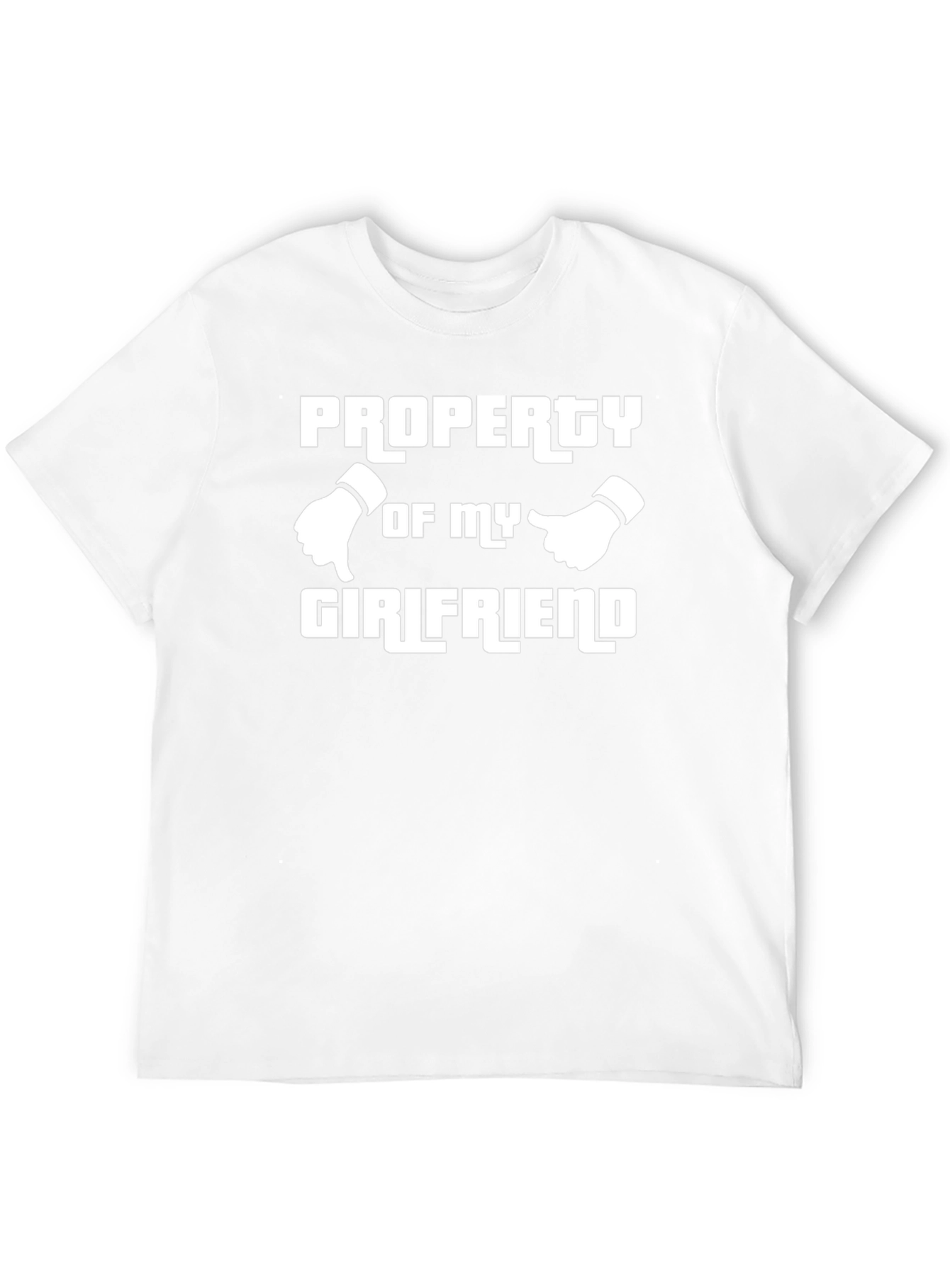 Property of My Girlfriend Graphic Tee - Black