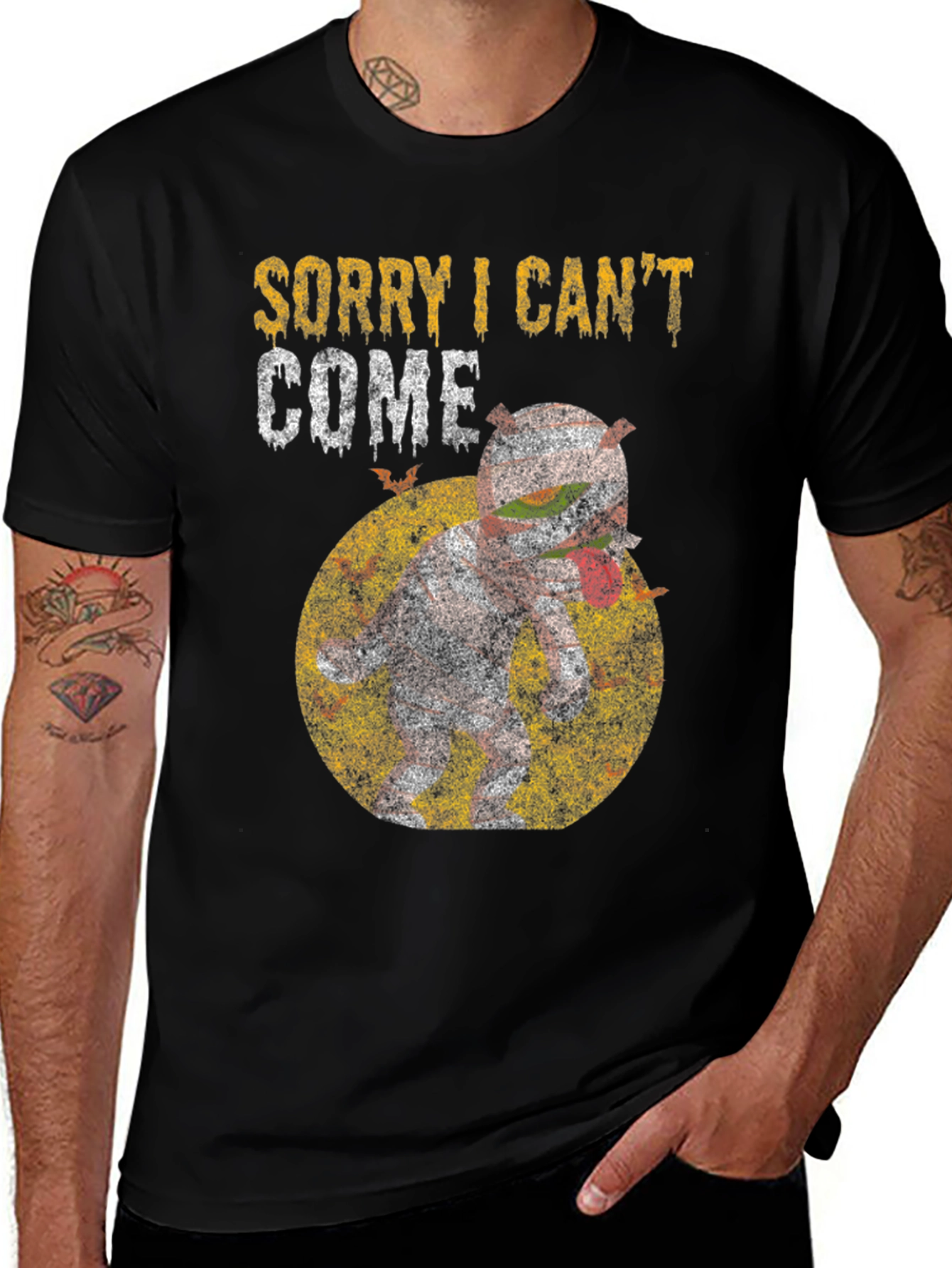 Sorry I Cant Come T-Shirt