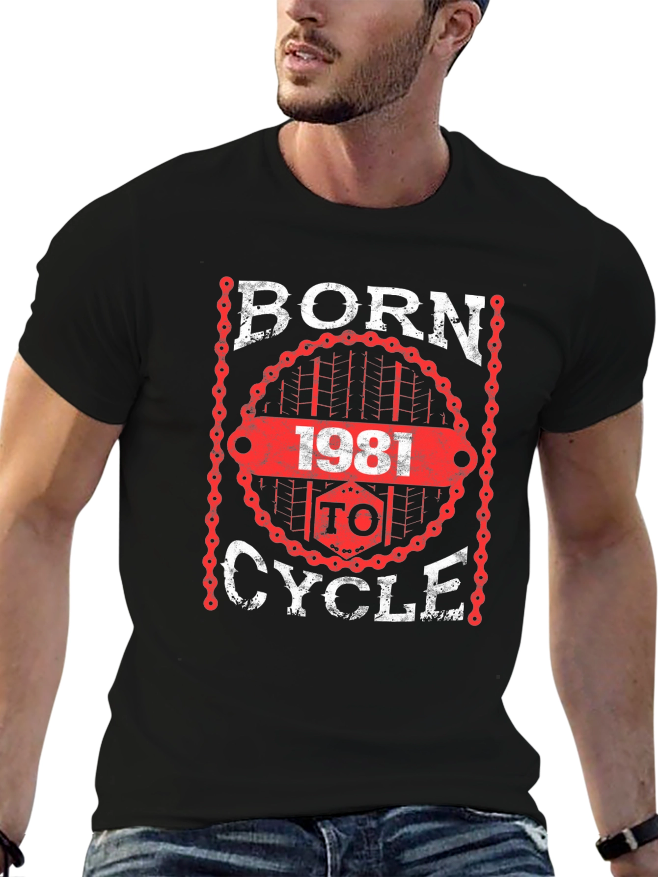 Born to Cycle 1981 T-Shirt