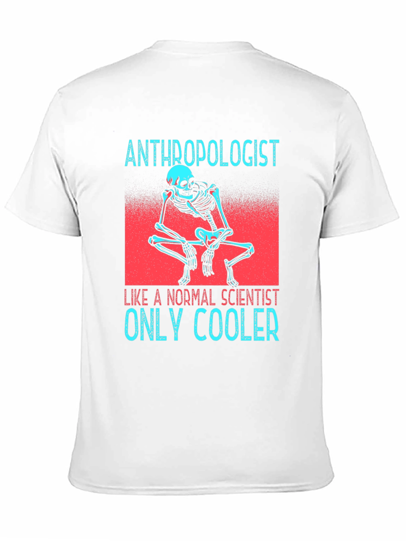 Anthropologist Skeleton Graphic Tee - Cool Scientist T-Shirt