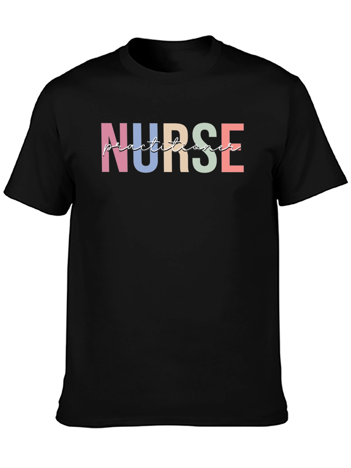 Nurse Practitioner Graphic Tee - Black